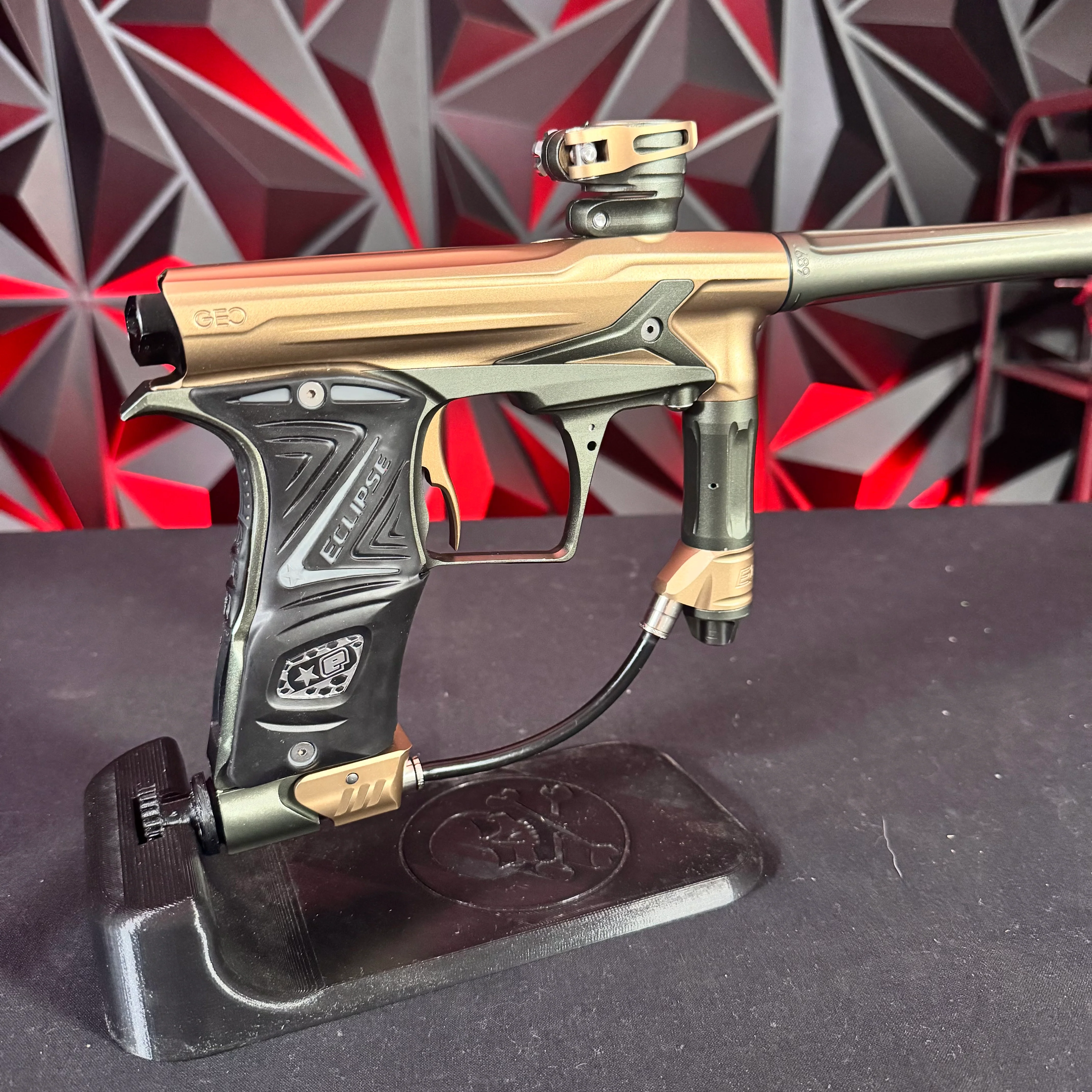 Used Planet Eclipse Geo 3 Paintball Gun - Sandstone/Olive - Image 2