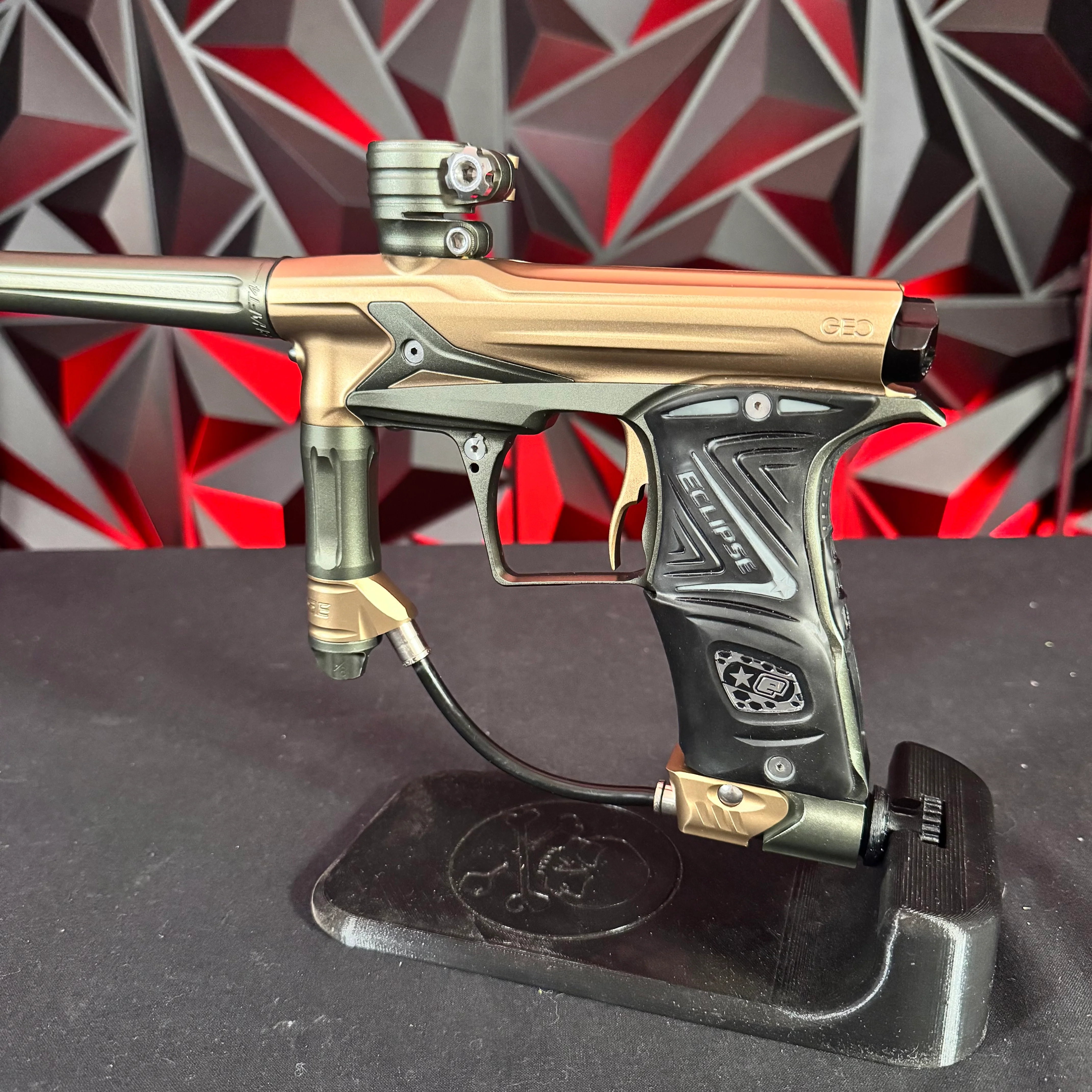 Used Planet Eclipse Geo 3 Paintball Gun - Sandstone/Olive - Image 3
