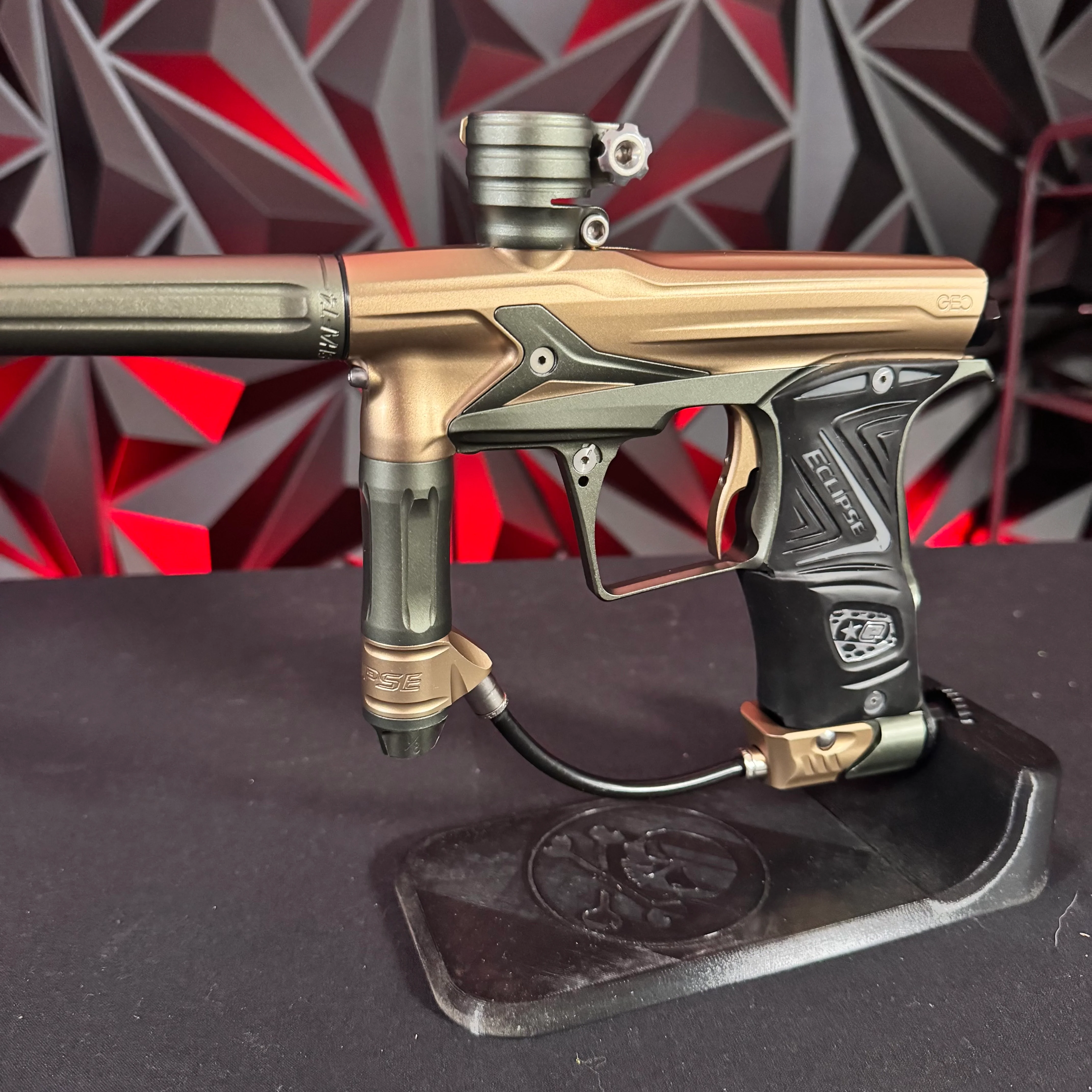Used Planet Eclipse Geo 3 Paintball Gun - Sandstone/Olive - Image 5