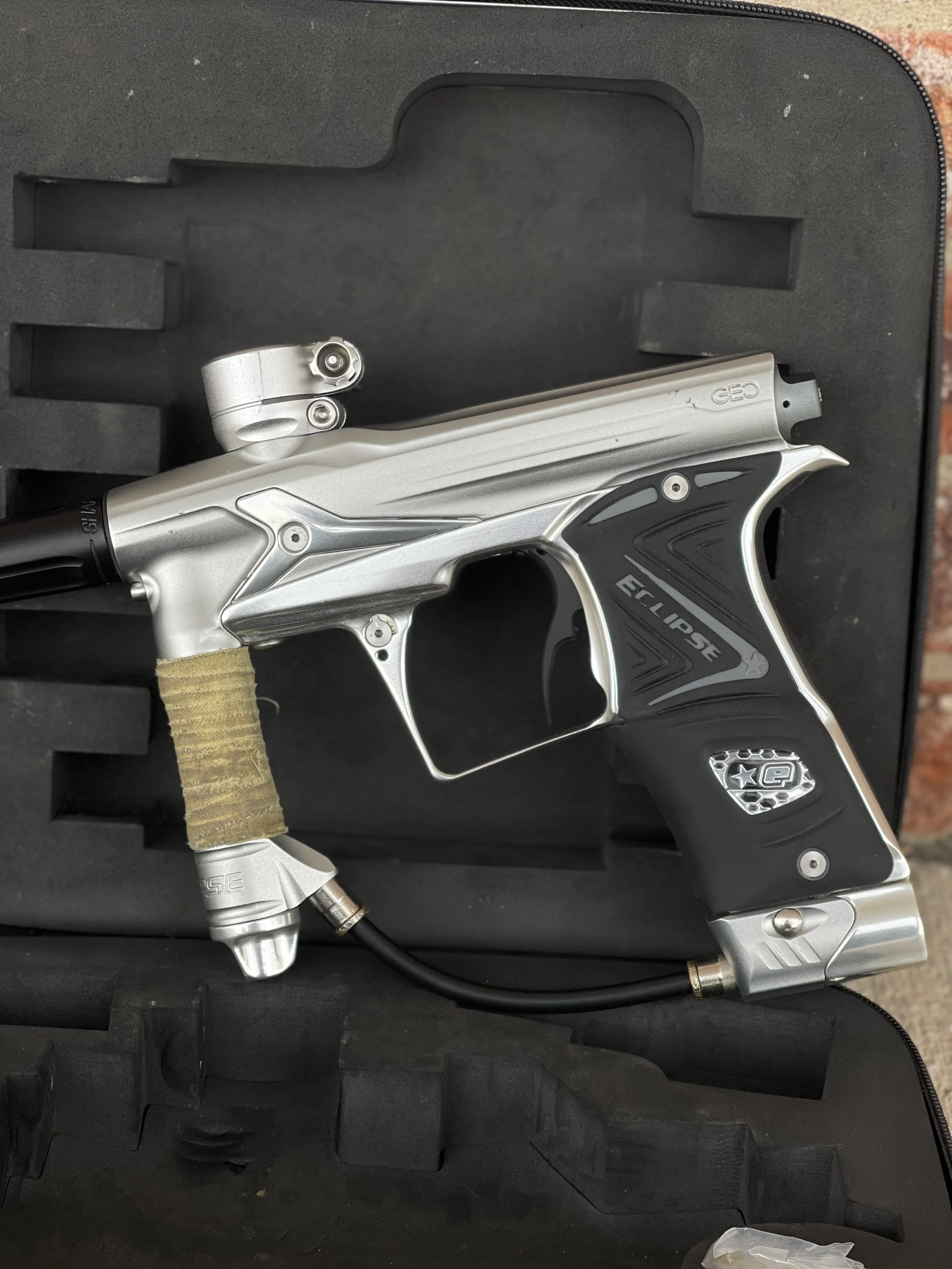 Used Planet Eclipse Geo 3 Paintball Gun - Silver - Image 6