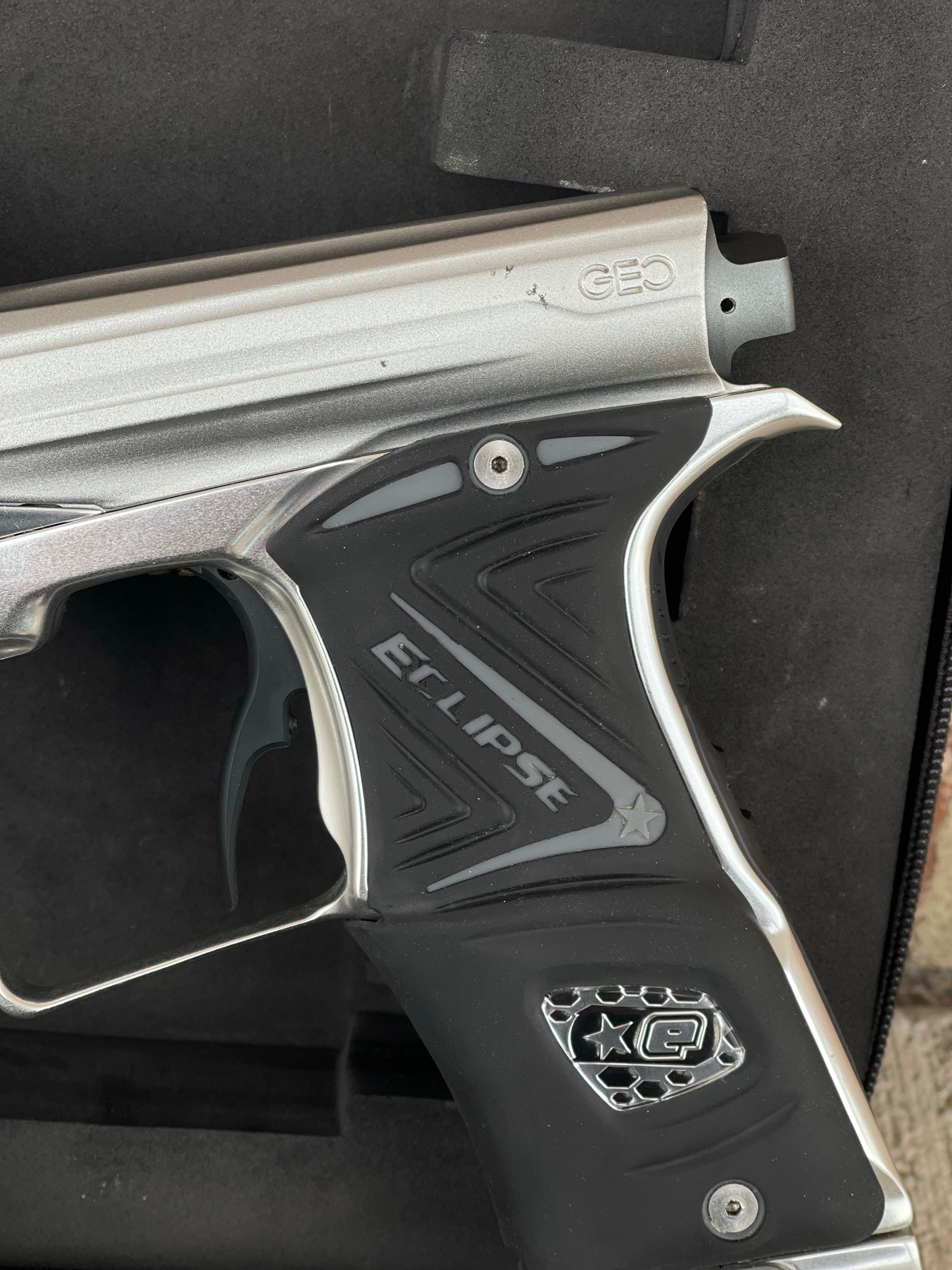 Used Planet Eclipse Geo 3 Paintball Gun - Silver - Image 9