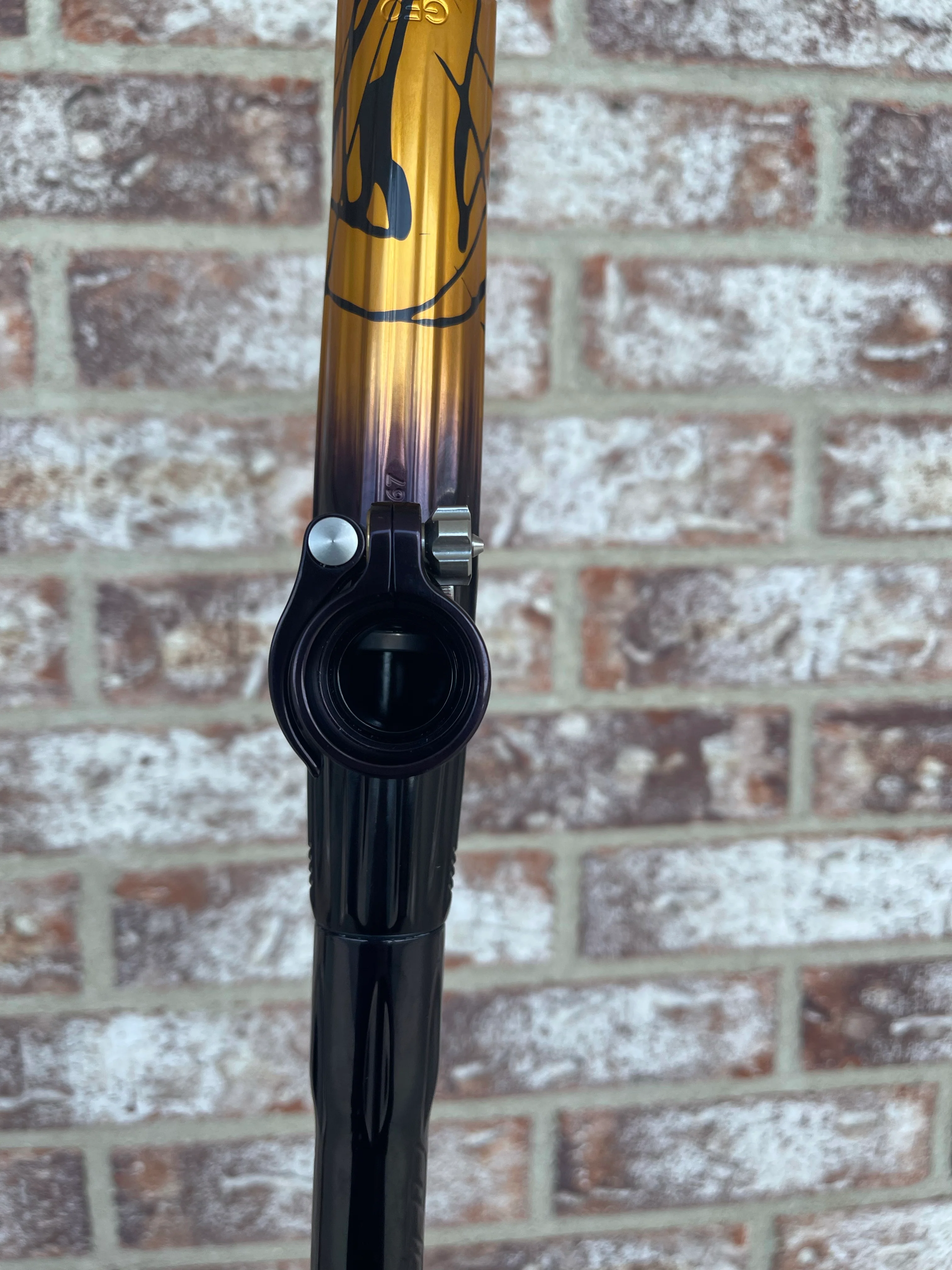 Used Planet Eclipse Geo 4 Paintball Gun - Black / Gold Splash - Image 6