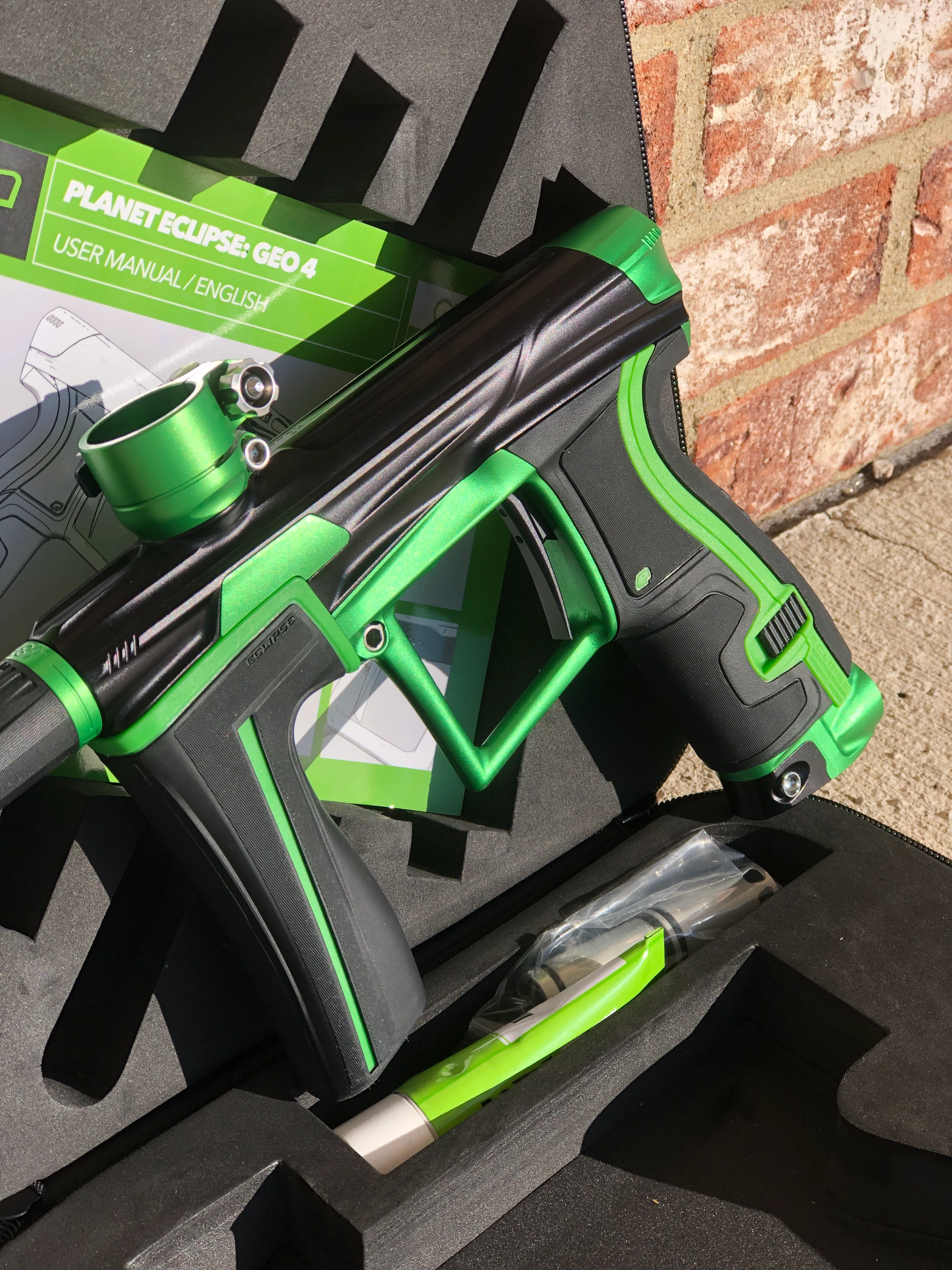 Used Planet Eclipse Geo 4 Paintball Gun - Emerald - Image 4