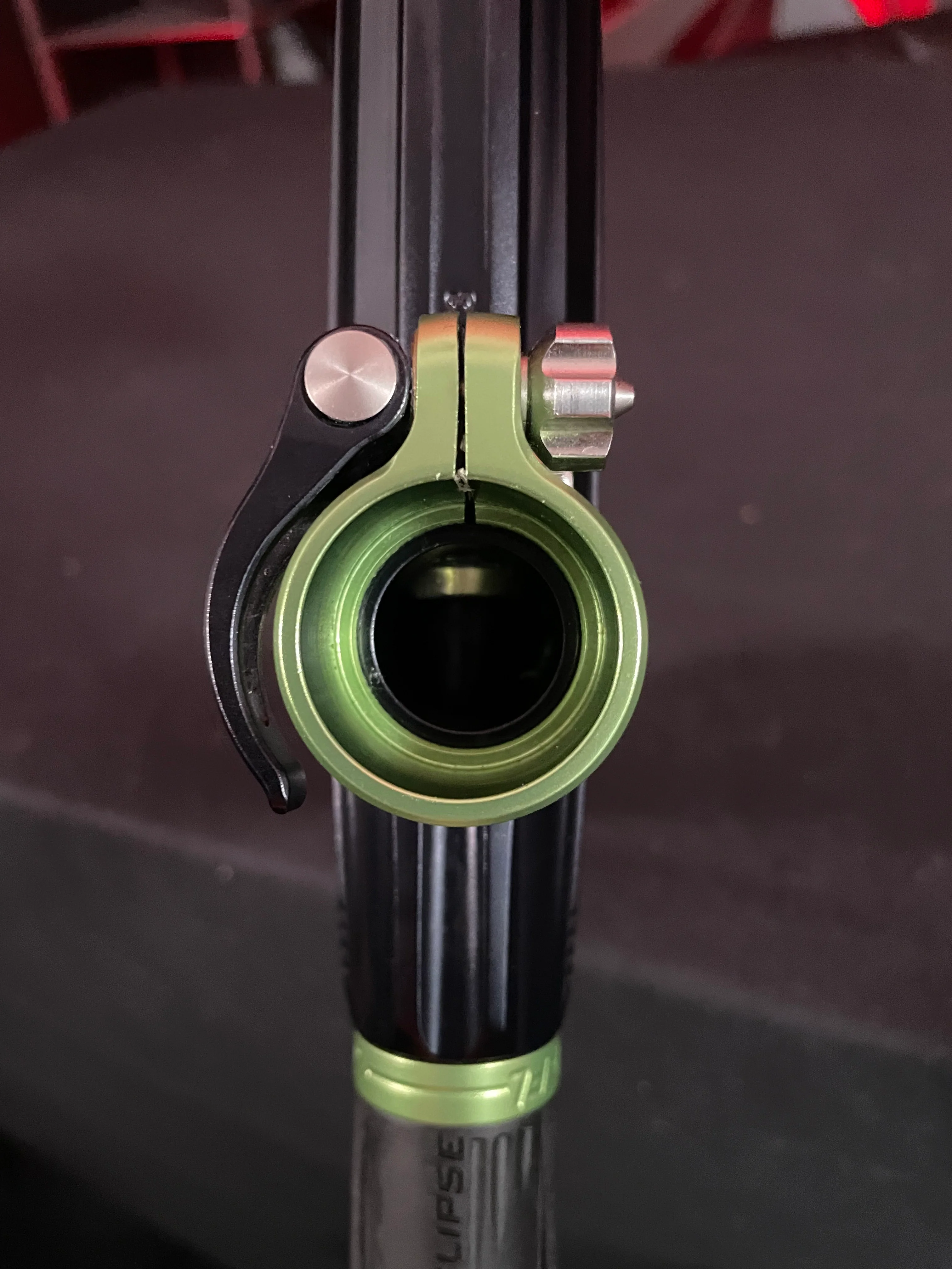Used Planet Eclipse Geo 4 Paintball Gun - Emerald w/ 1R Deuce Trigger and Aluminum Tip - Image 9