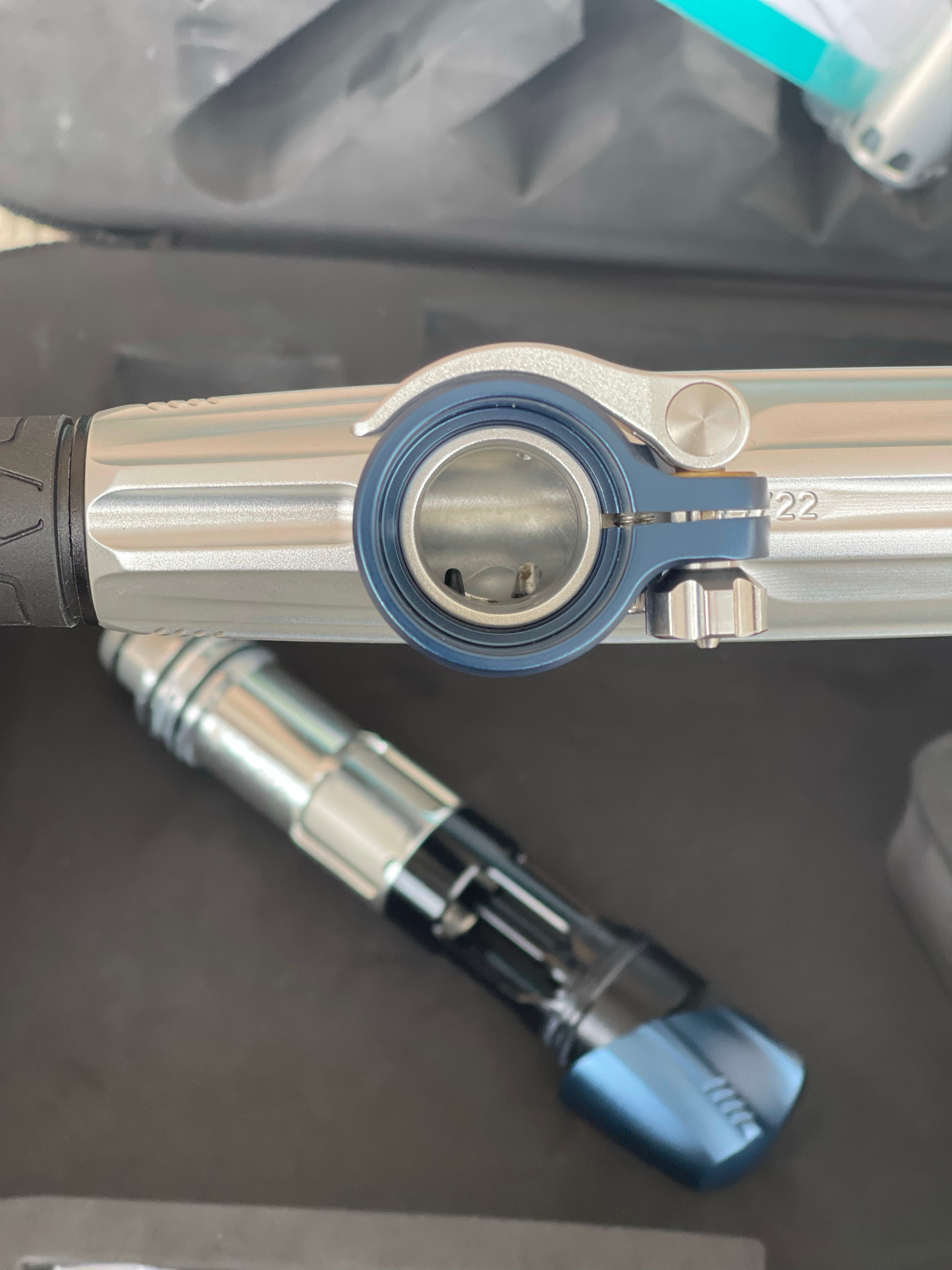 Used Planet Eclipse Geo 4 Paintball Gun - Moonstone with Carbon IC Barrel - Image 9