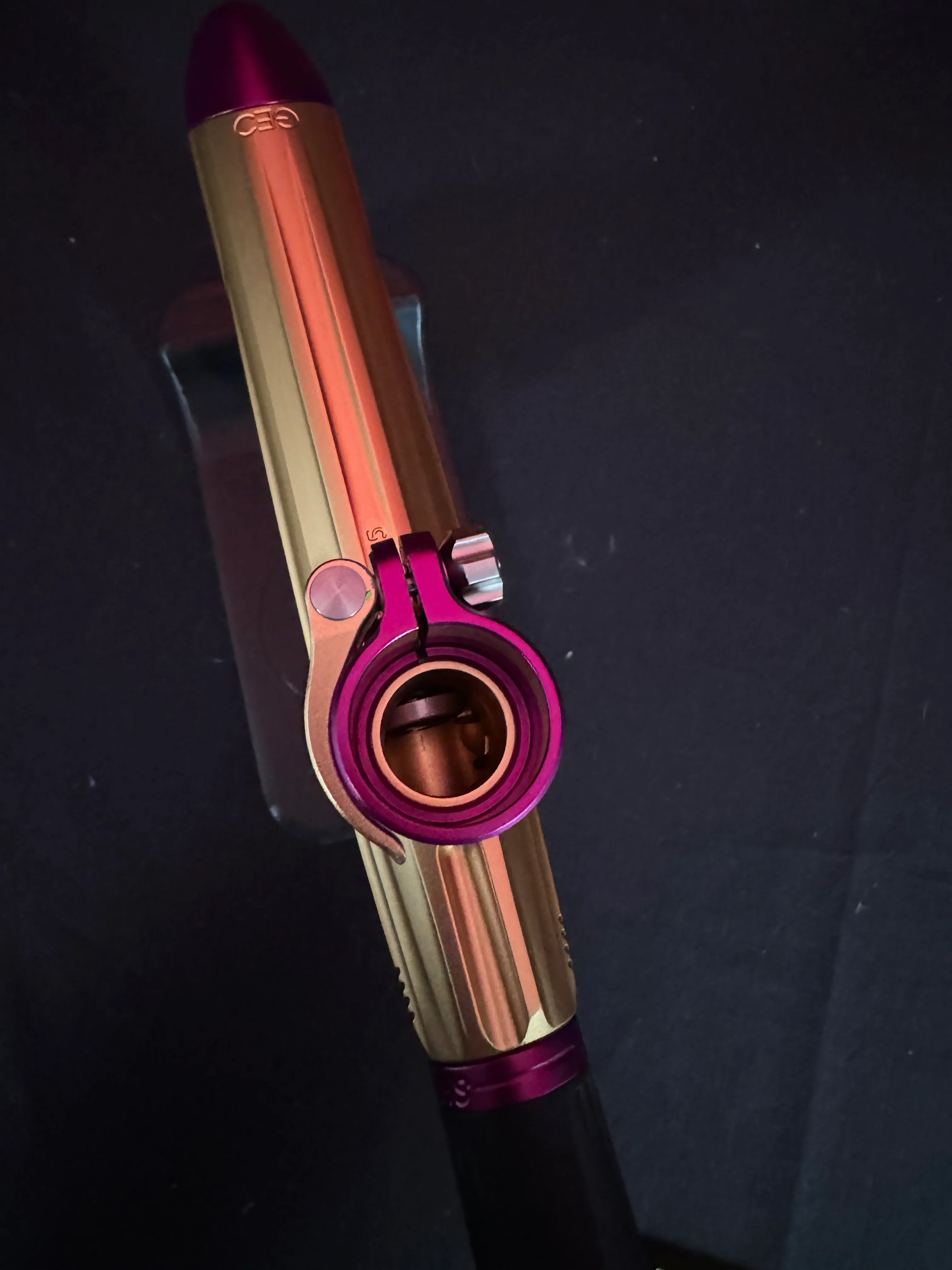 Used Planet Eclipse Geo 4 Paintball Gun - Gold/Purple - Image 9
