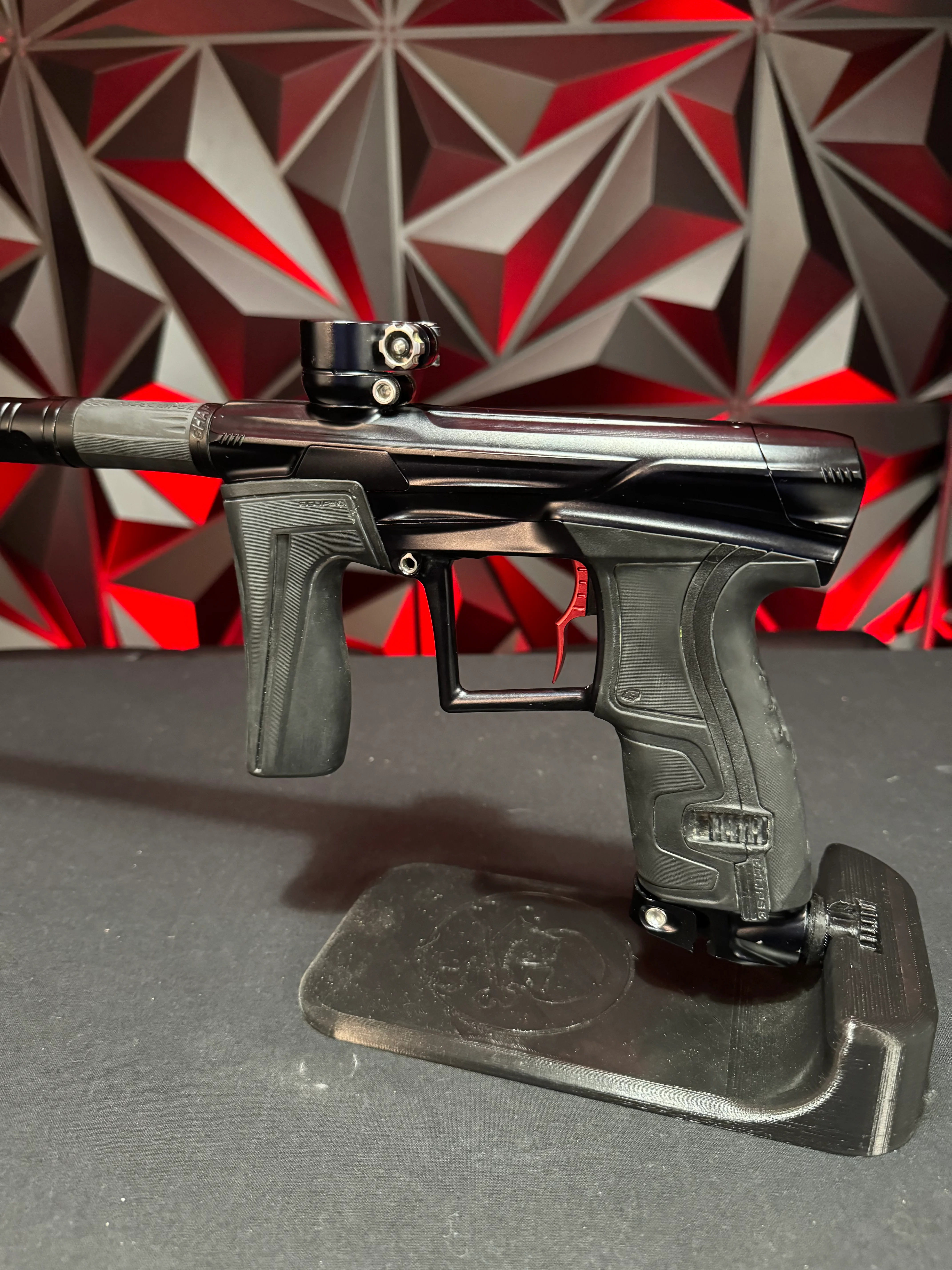 Used Planet Eclipse Geo 4 Paintball Gun - Midnight w/ Infamous Deuce Trigger - Image 2