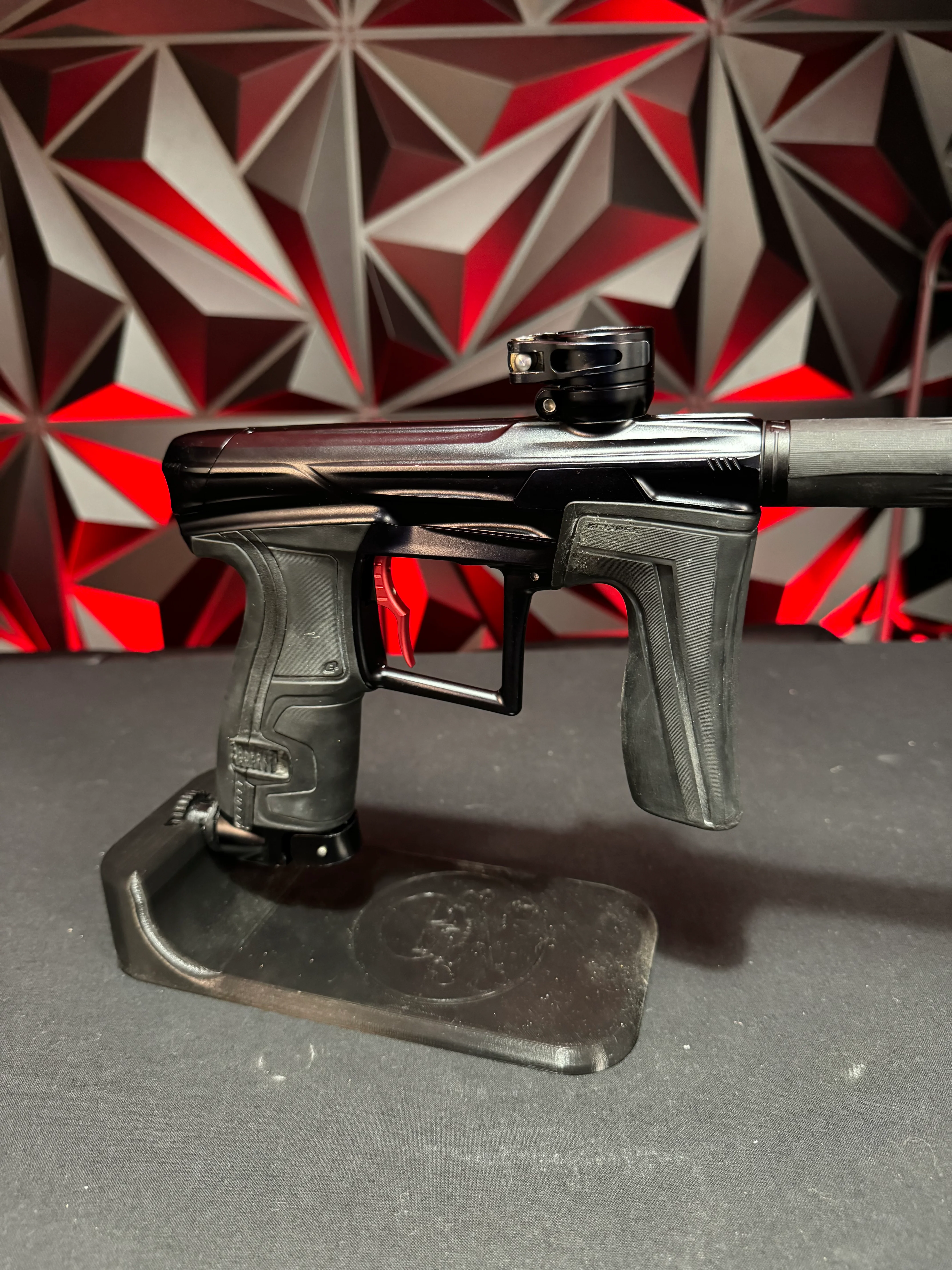 Used Planet Eclipse Geo 4 Paintball Gun - Midnight w/ Infamous Deuce Trigger - Image 3