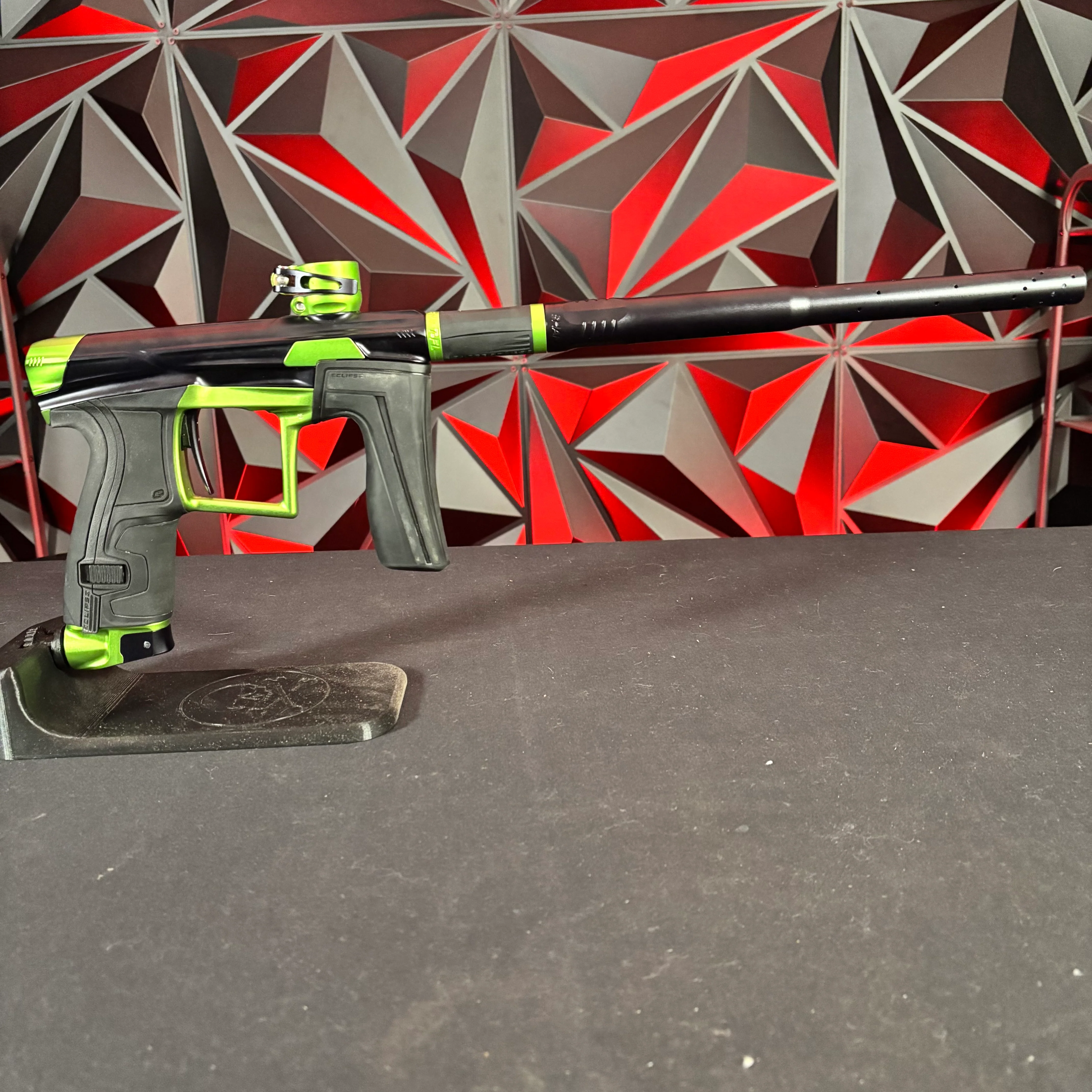 Used Planet Eclipse Geo 4 Paintball Gun - Black/Green - Image 6