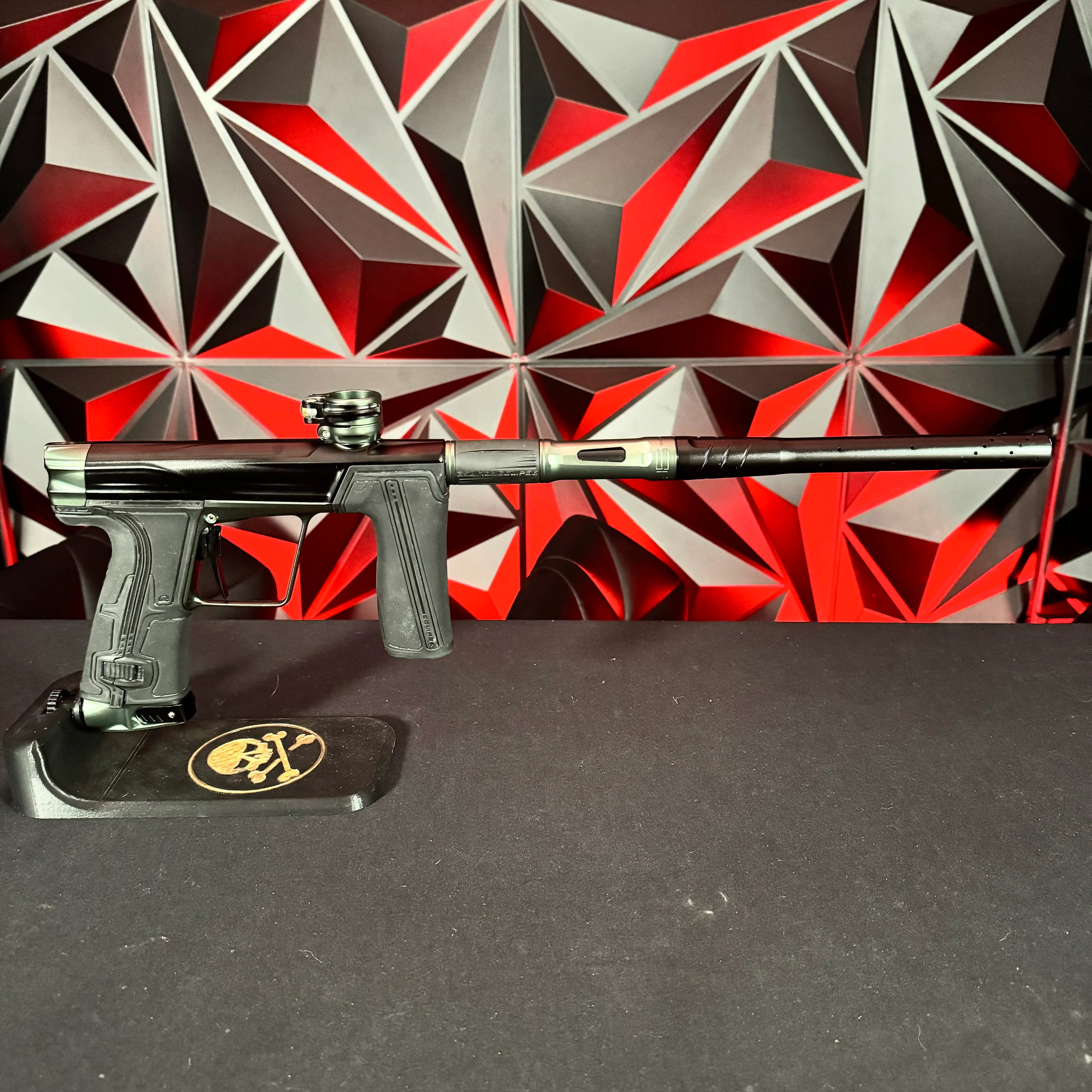 Used Planet Eclipse Geo R5 Paintball Gun - Black/British Racing Green - Image 6
