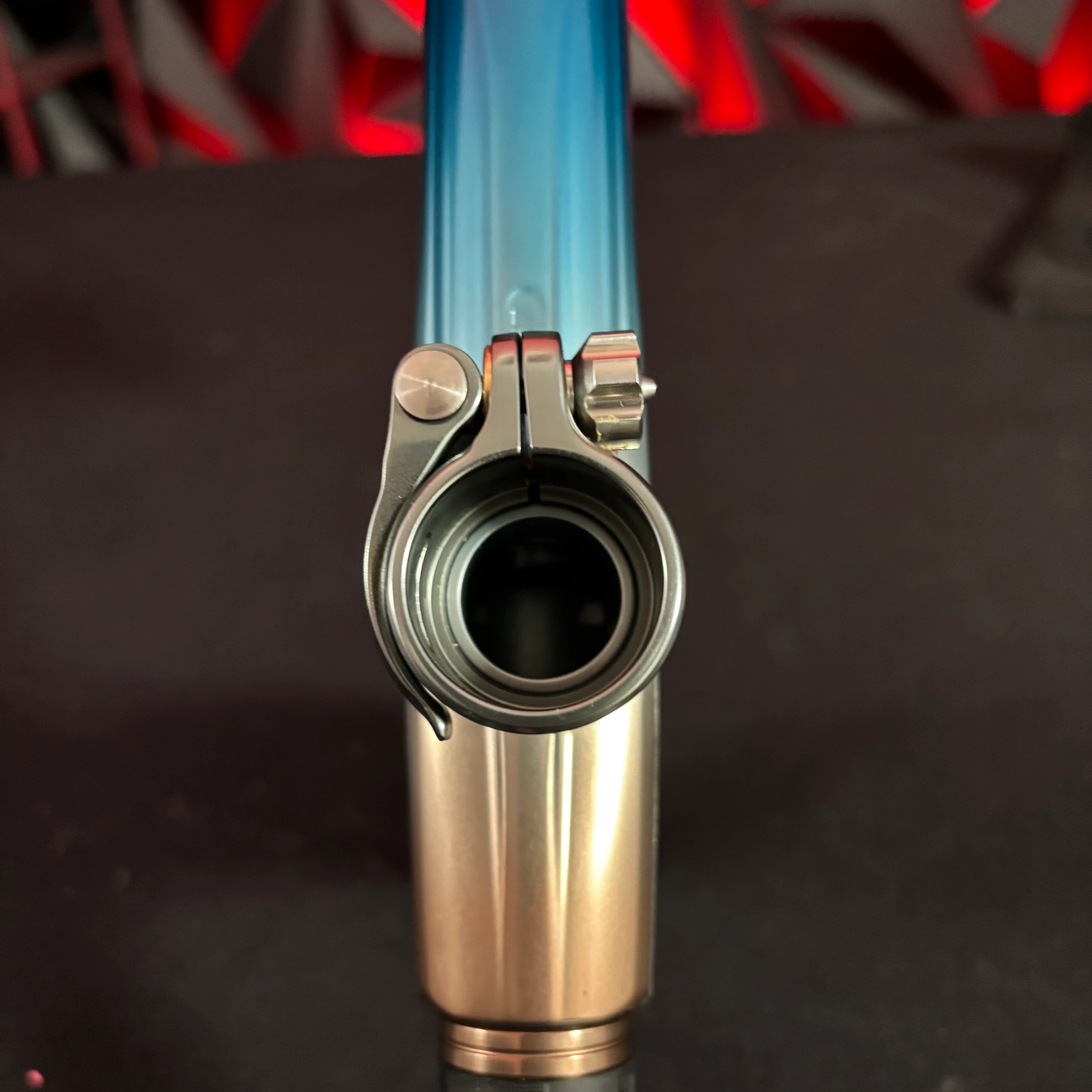 Used Planet Eclipse  Geo R5 Paintball Gun - Blue to Brown Fade (Custom ARC Anno) - Image 10