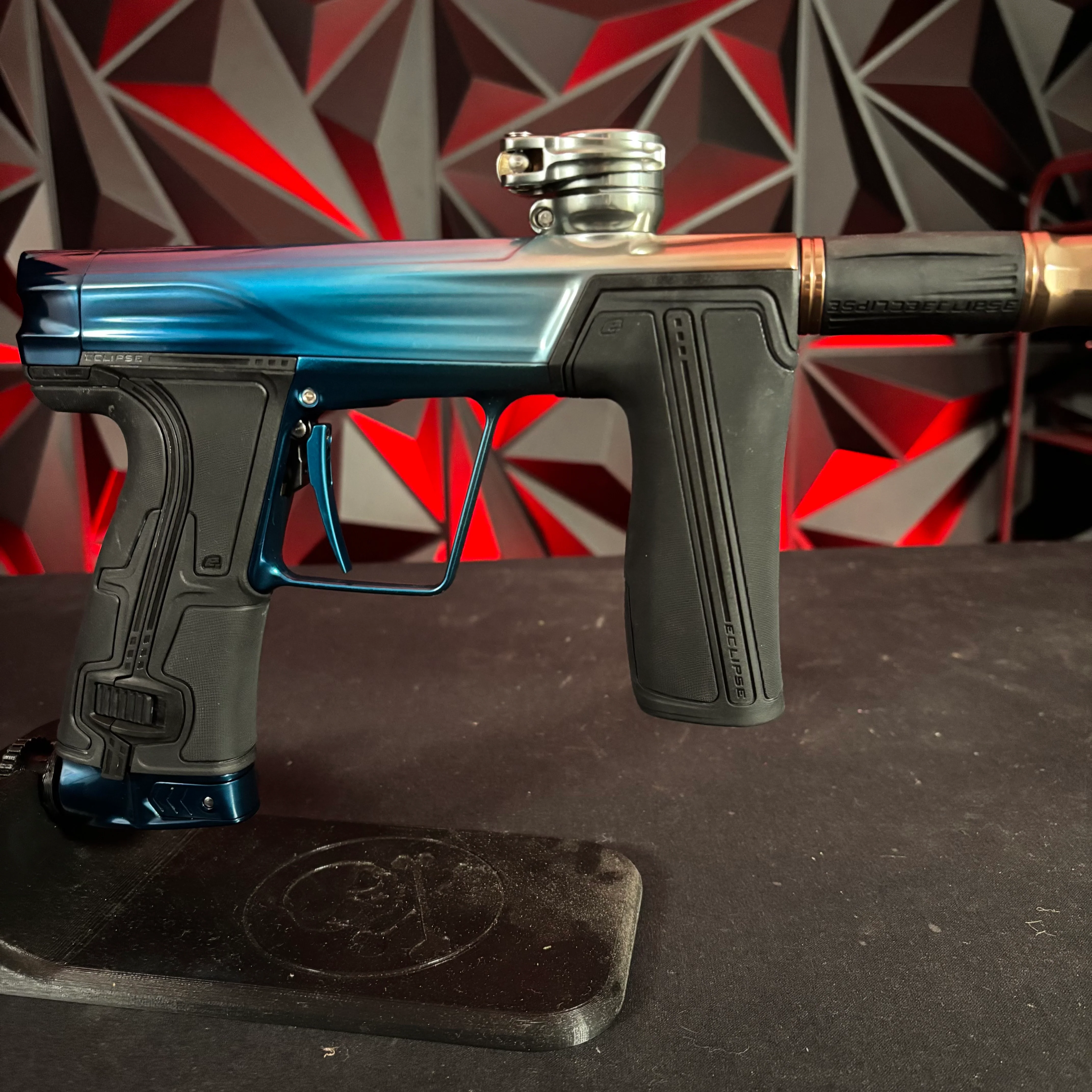 Used Planet Eclipse  Geo R5 Paintball Gun - Blue to Brown Fade (Custom ARC Anno) - Image 4