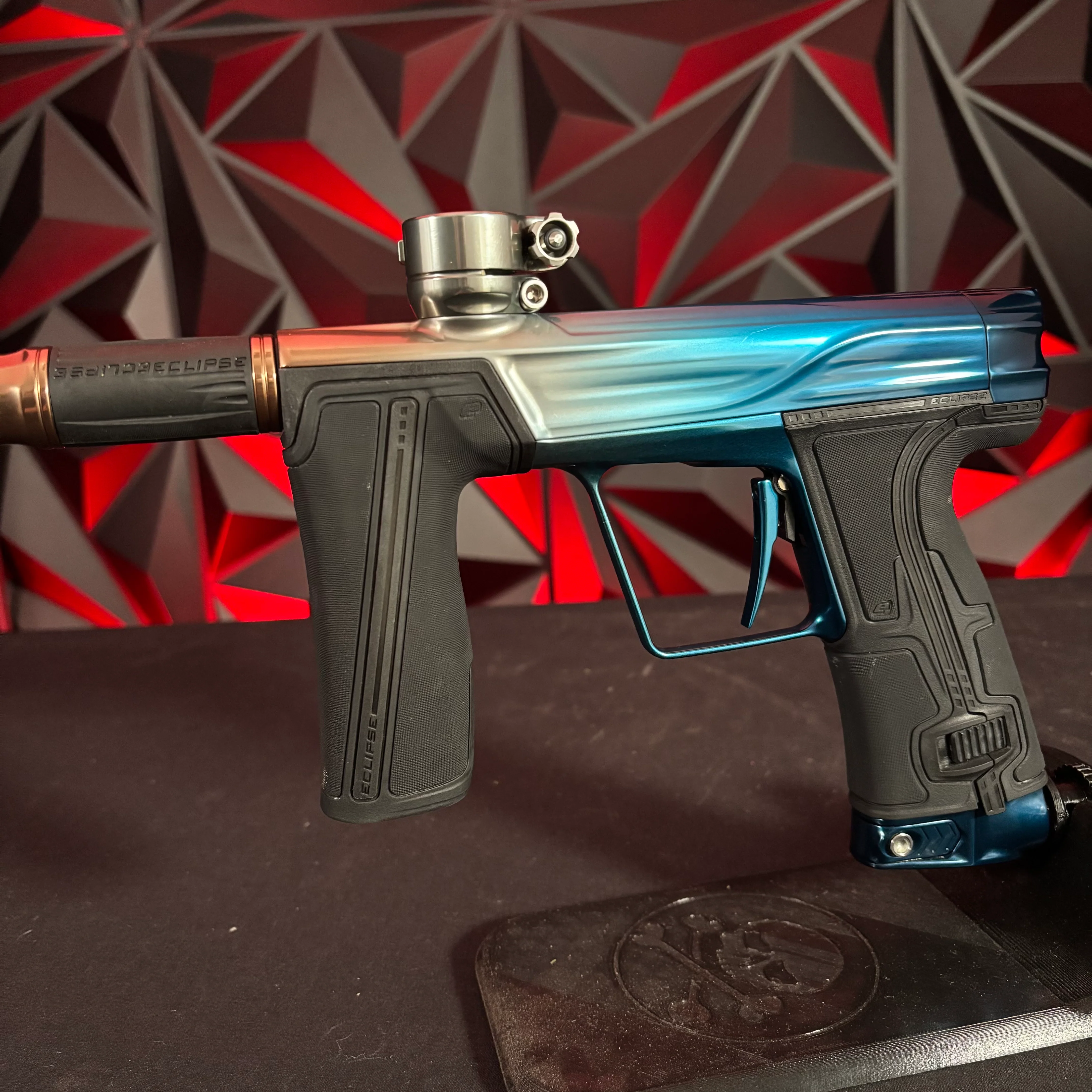Used Planet Eclipse  Geo R5 Paintball Gun - Blue to Brown Fade (Custom ARC Anno) - Image 5