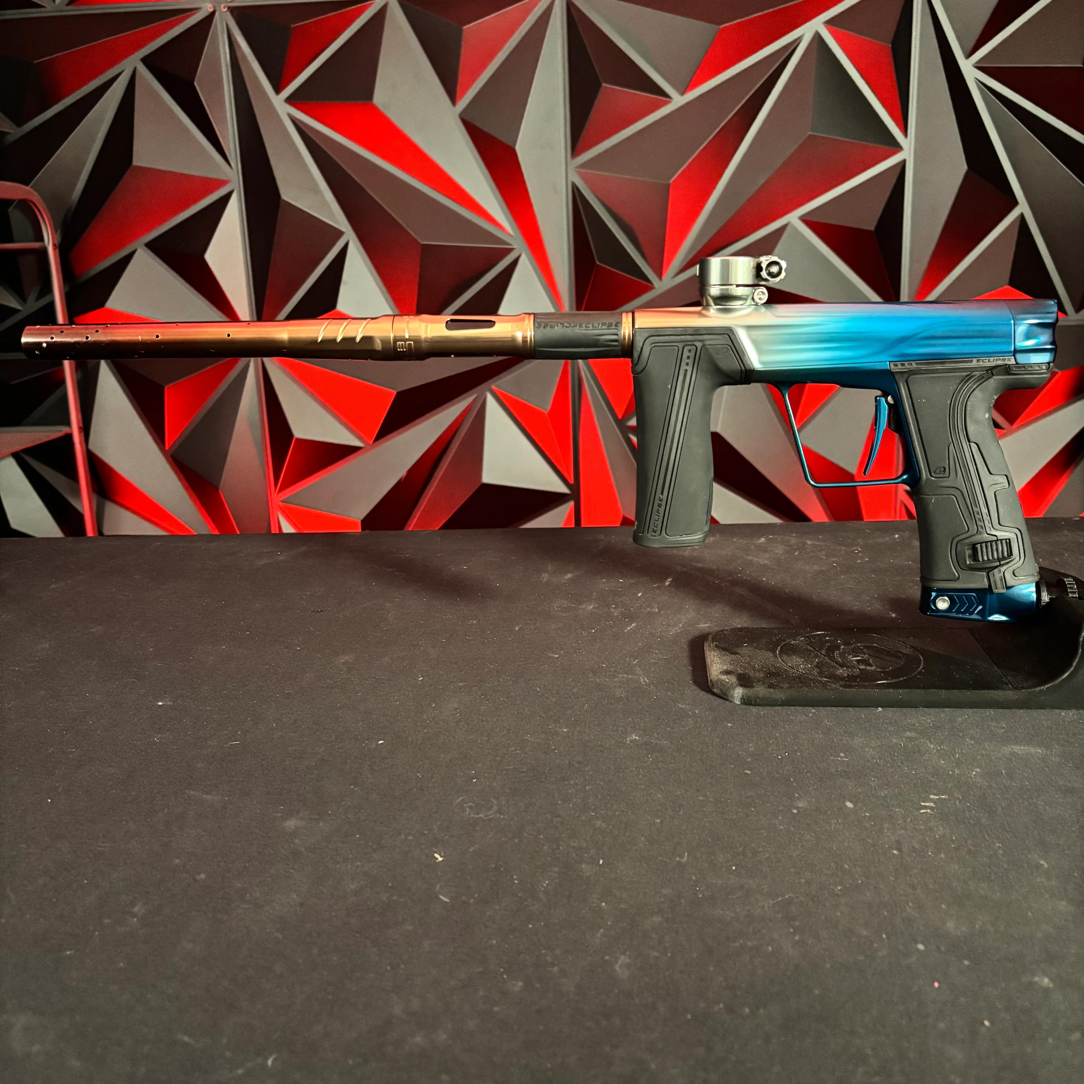 Used Planet Eclipse  Geo R5 Paintball Gun - Blue to Brown Fade (Custom ARC Anno) - Image 7
