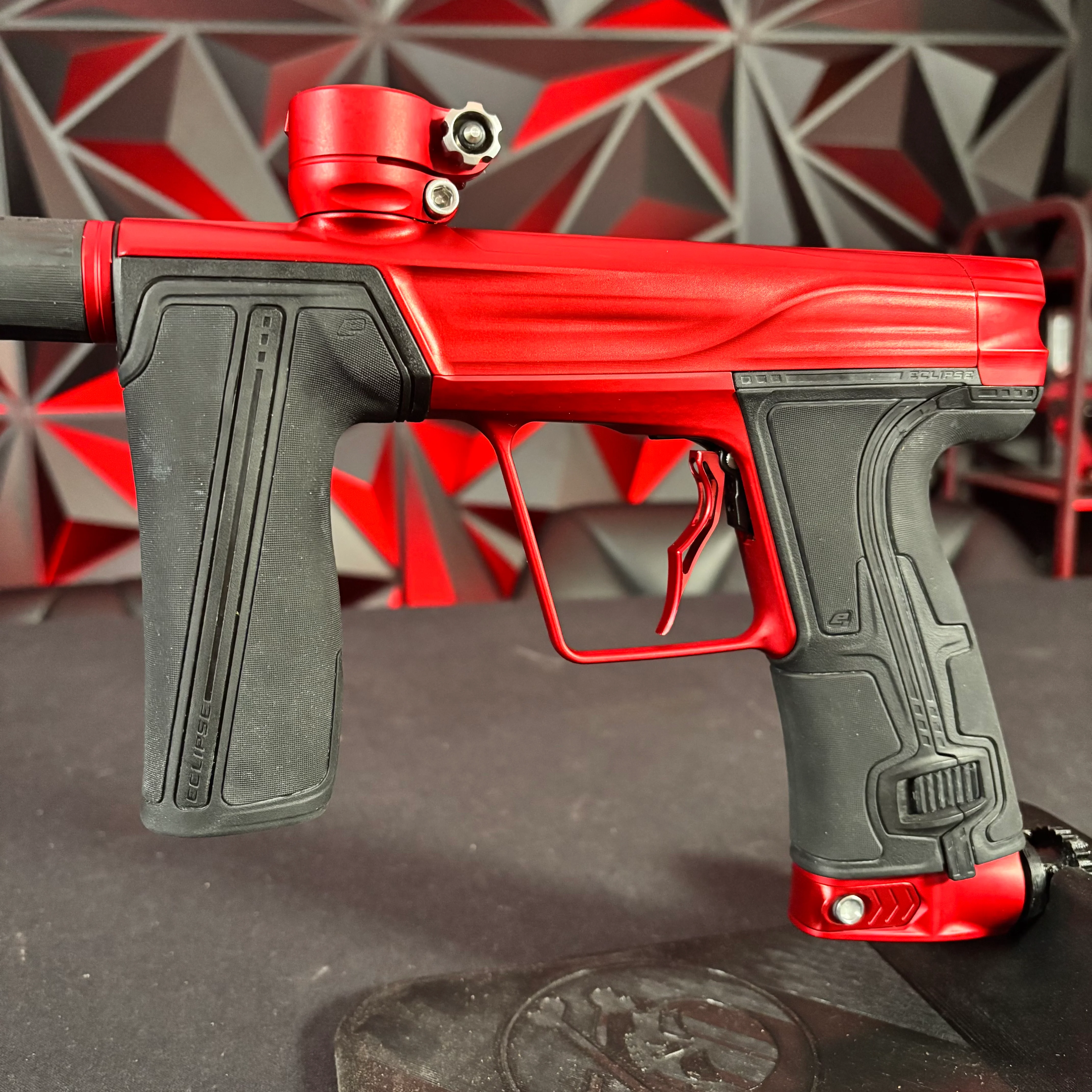 Used Planet Eclipse Geo R5 Paintball Gun - Red - Image 5