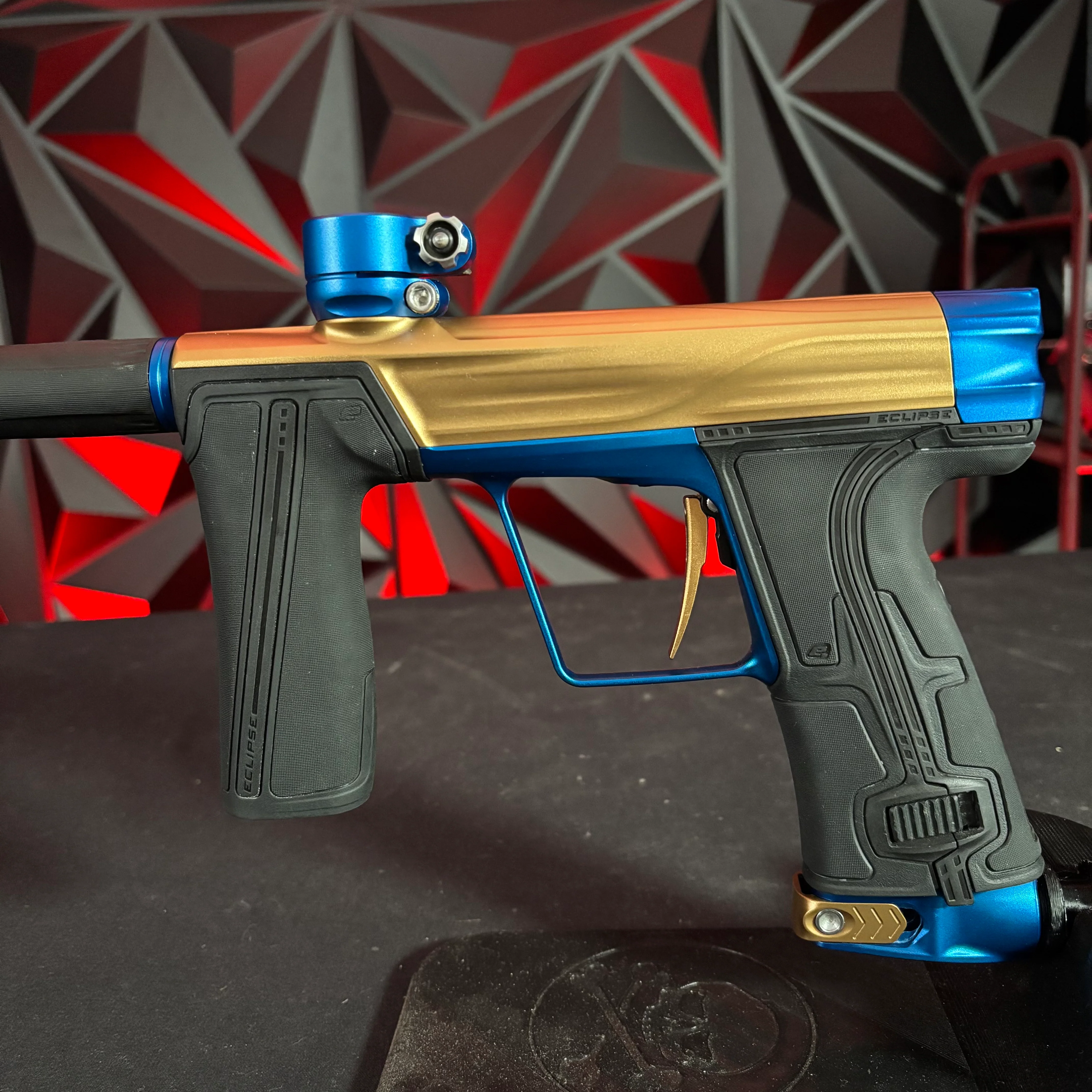 Used Planet Eclipse Geo R5 Paintball Gun - Bronze/Blue - Image 3