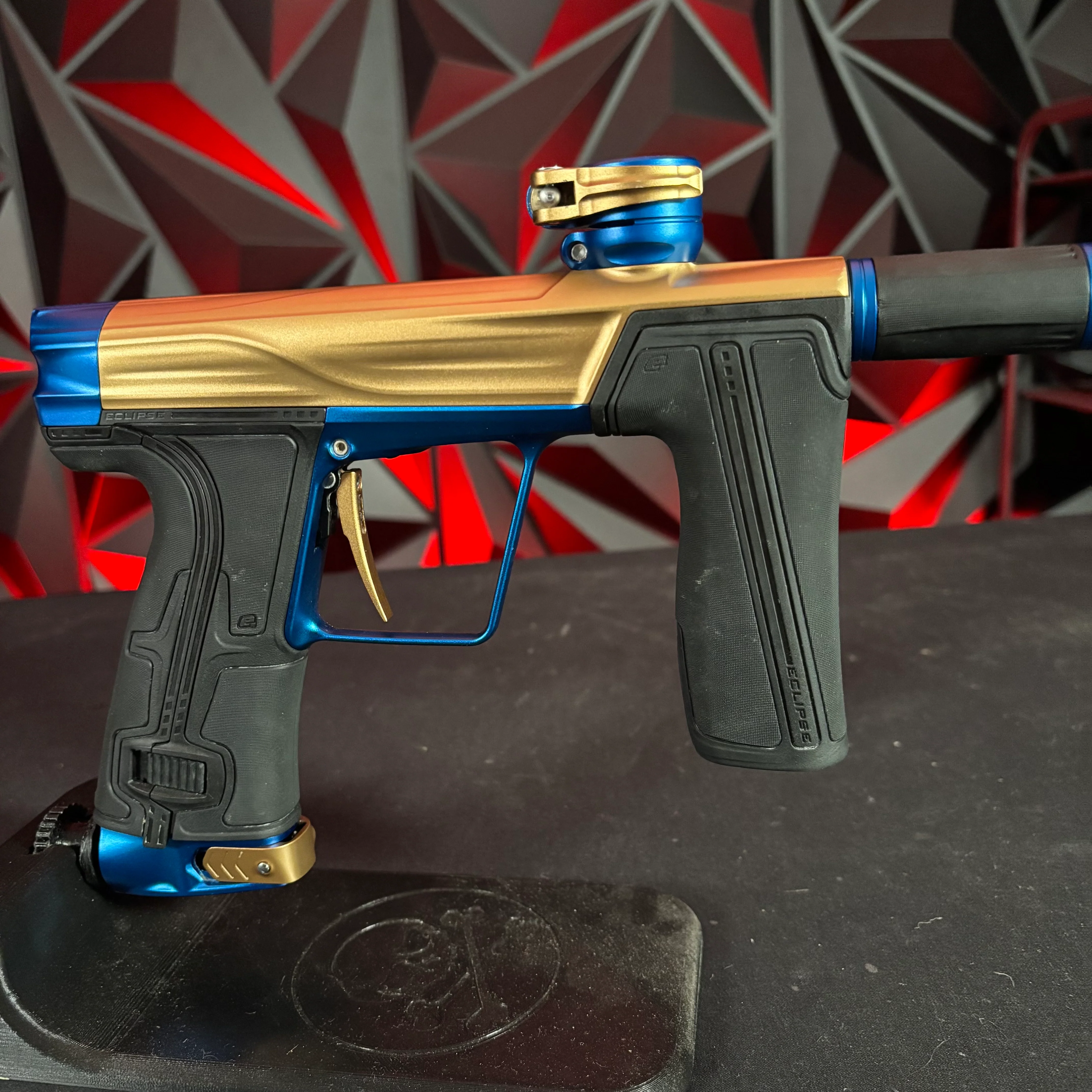Used Planet Eclipse Geo R5 Paintball Gun - Bronze/Blue - Image 4