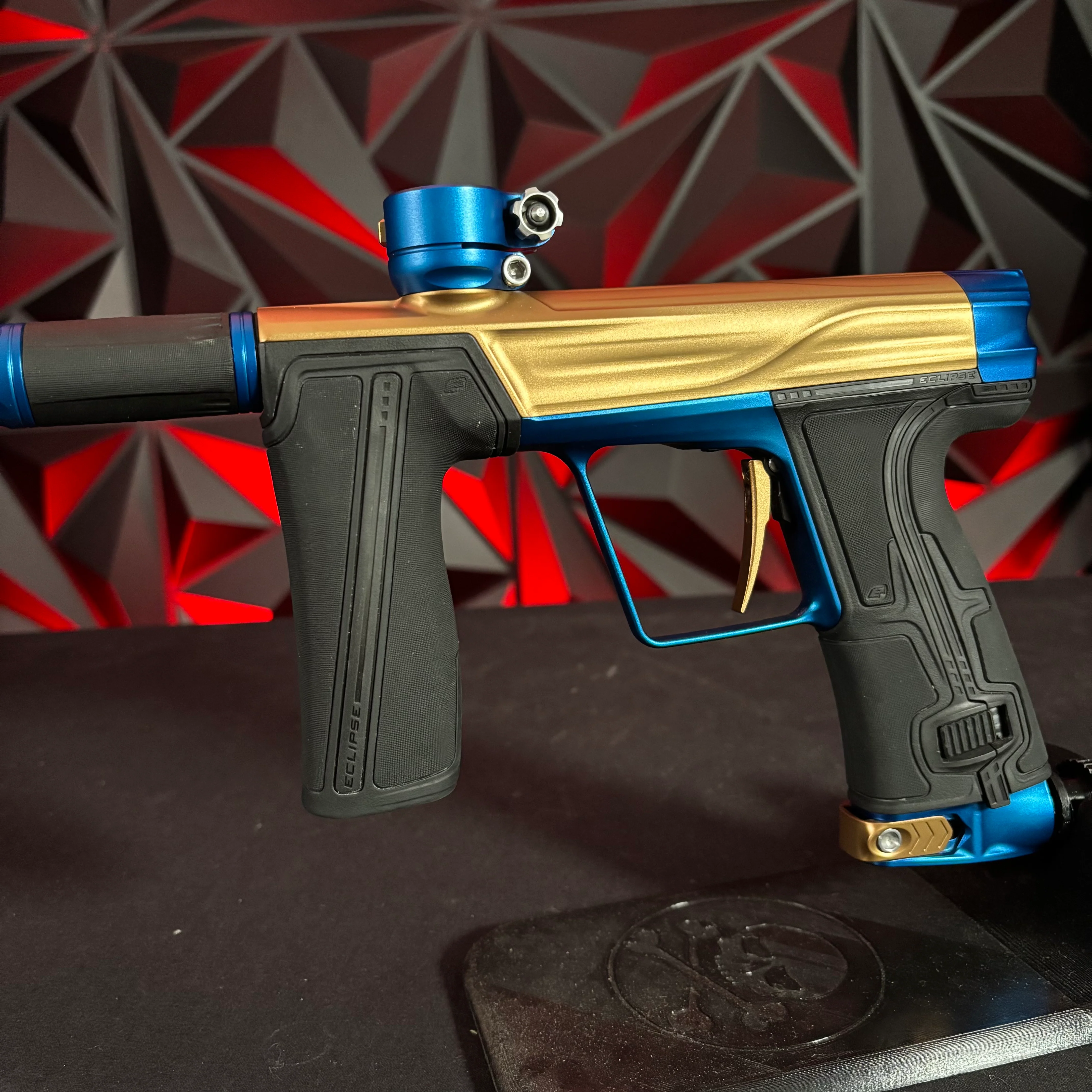 Used Planet Eclipse Geo R5 Paintball Gun - Bronze/Blue - Image 5