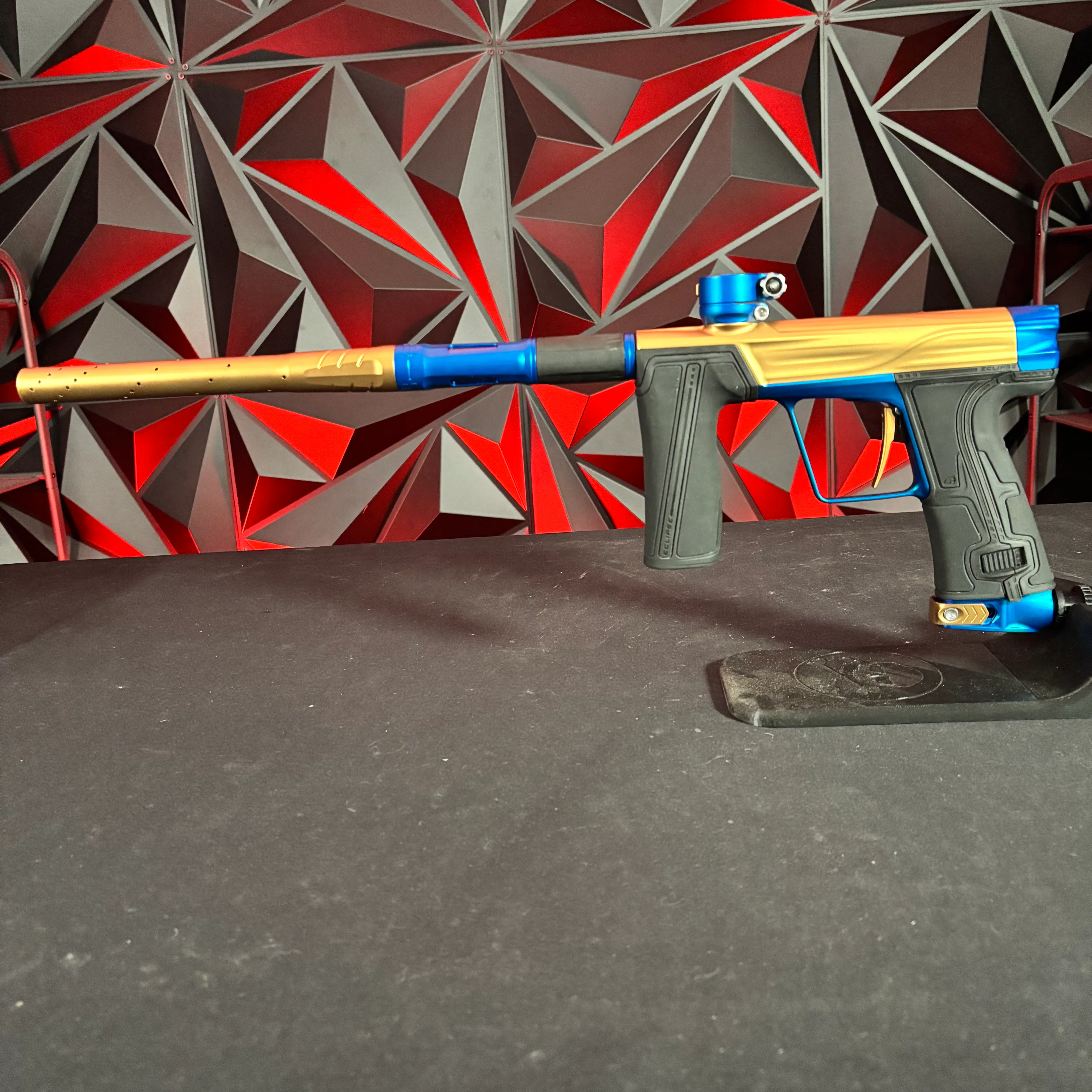 Used Planet Eclipse Geo R5 Paintball Gun - Bronze/Blue - Image 7