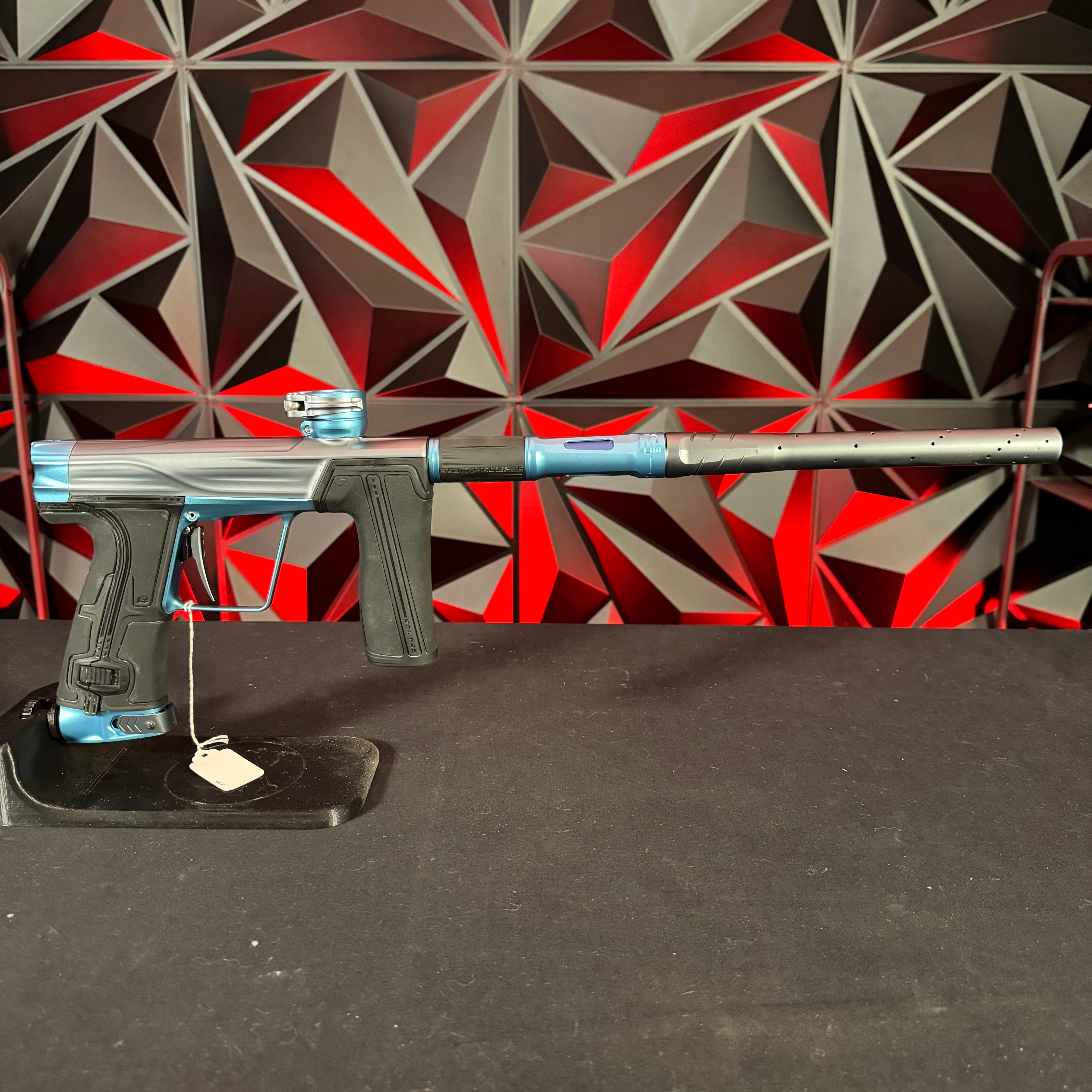 Used Planet Eclipse Geo R5 Paintball Gun - Graphite/Electric Blue - Image 7