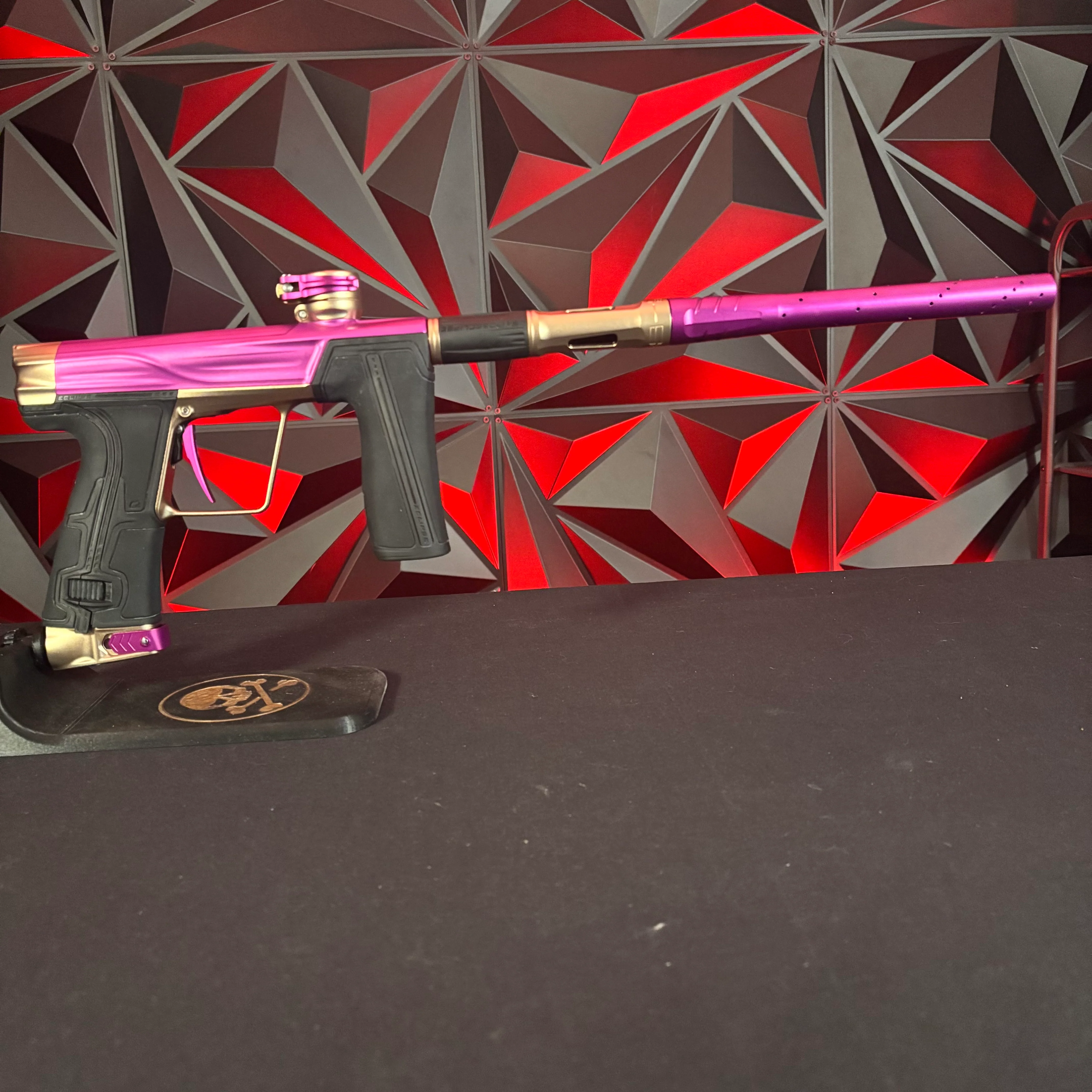 Used Planet Eclipse Geo R5 Paintball Gun - Purple/Sandstone - Image 6