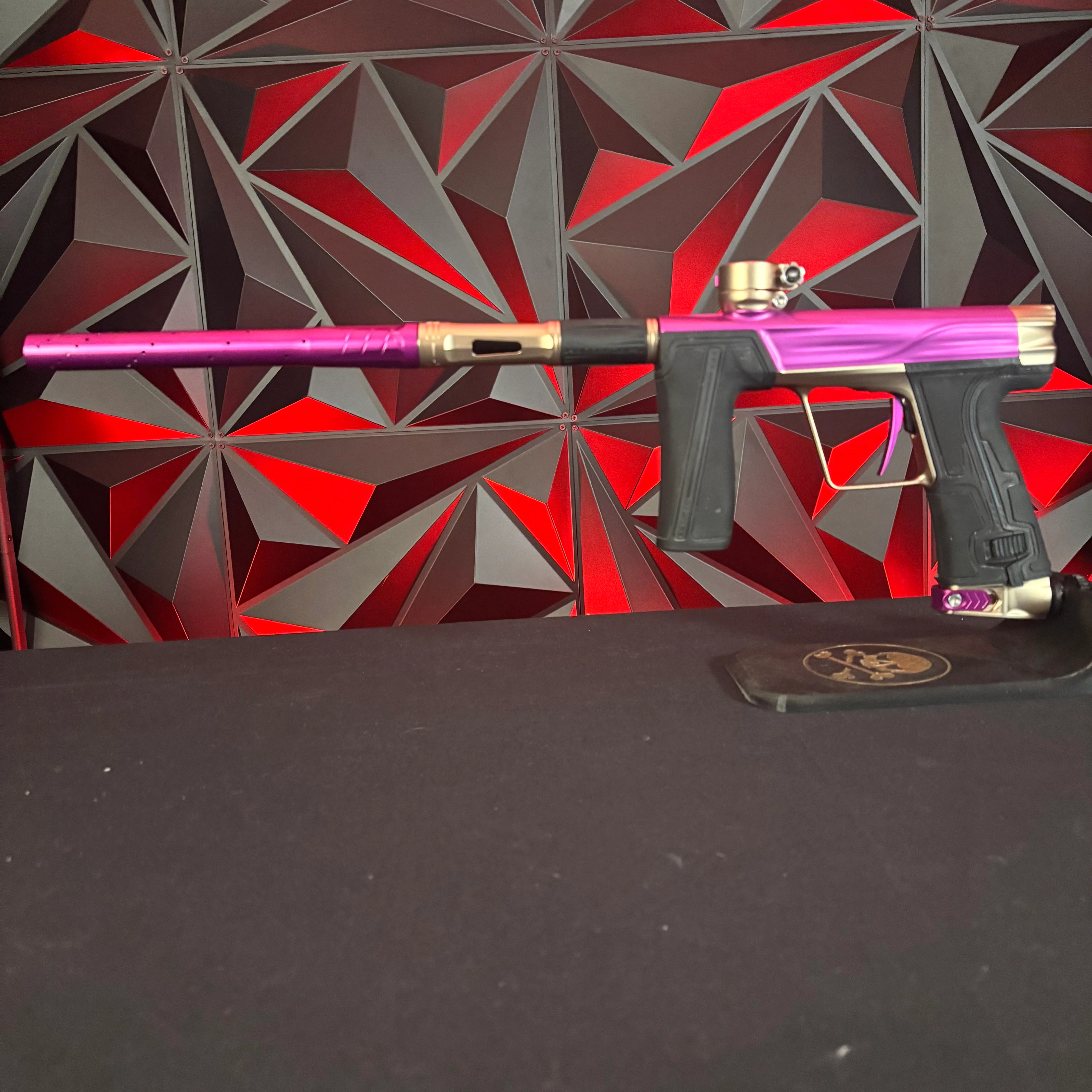 Used Planet Eclipse Geo R5 Paintball Gun - Purple/Sandstone - Image 7