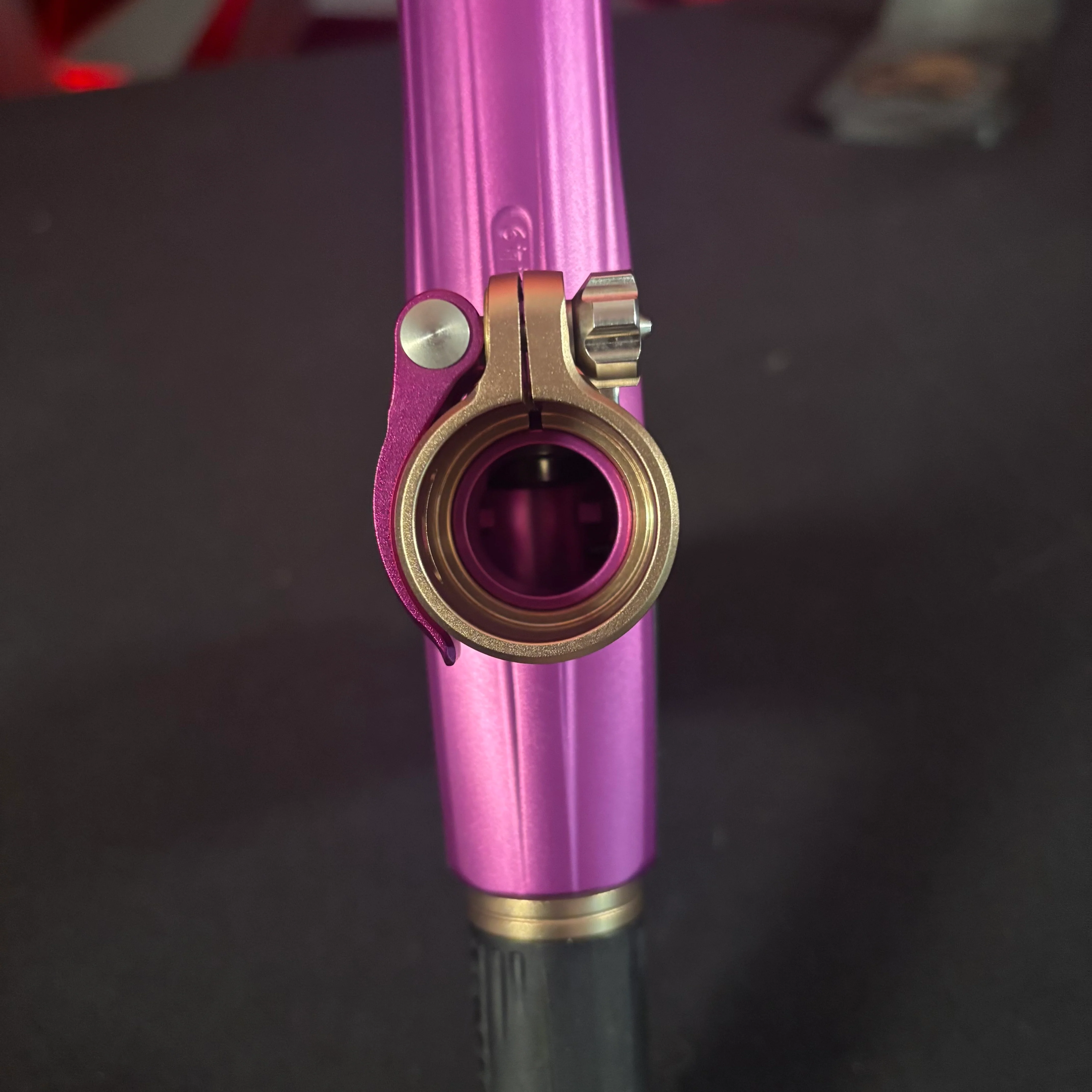 Used Planet Eclipse Geo R5 Paintball Gun - Purple/Sandstone - Image 9