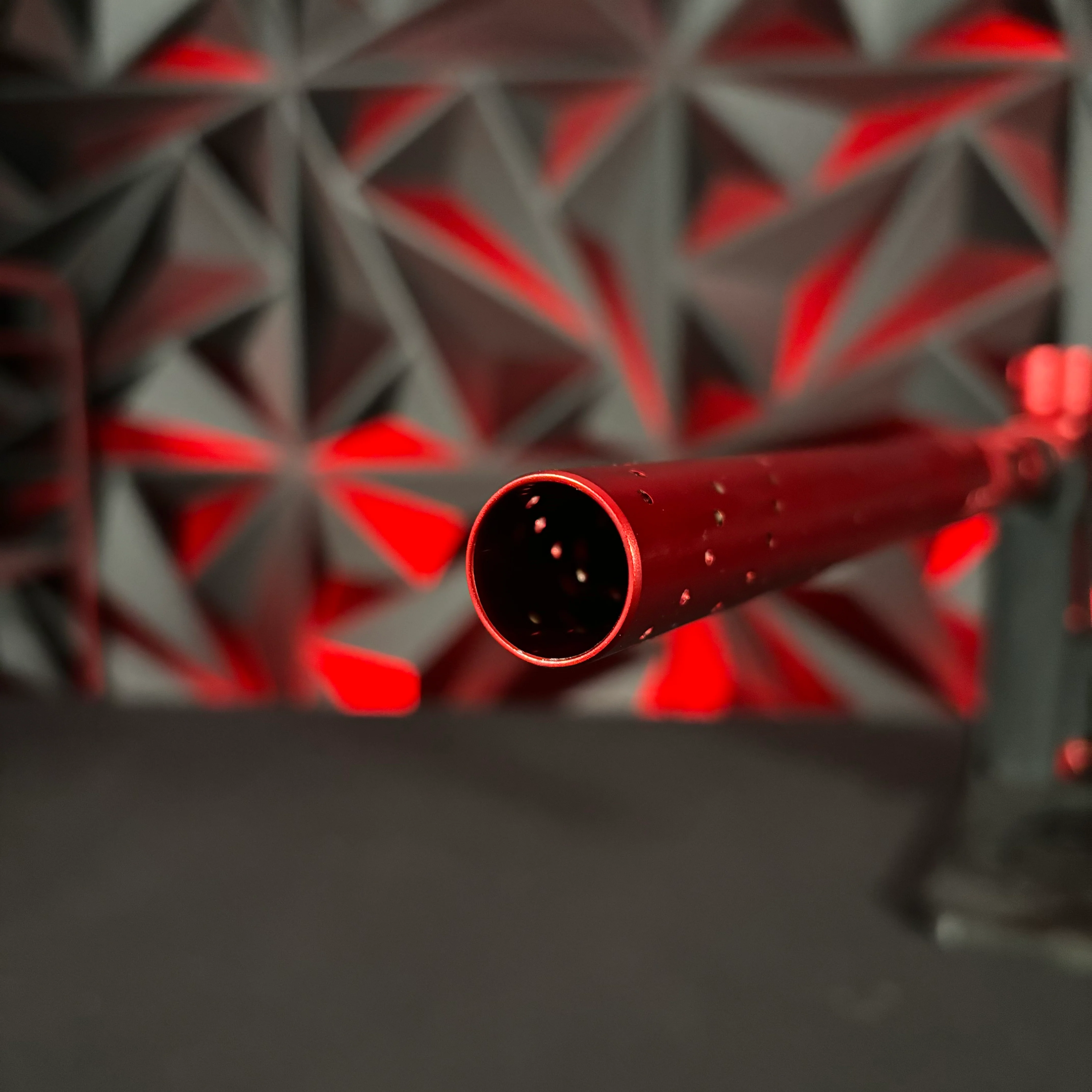 Used Planet Eclipse Geo R5 Paintball Gun - Red w/ Infamous Deuce Trigger & 2 PWR Inserts - Image 10