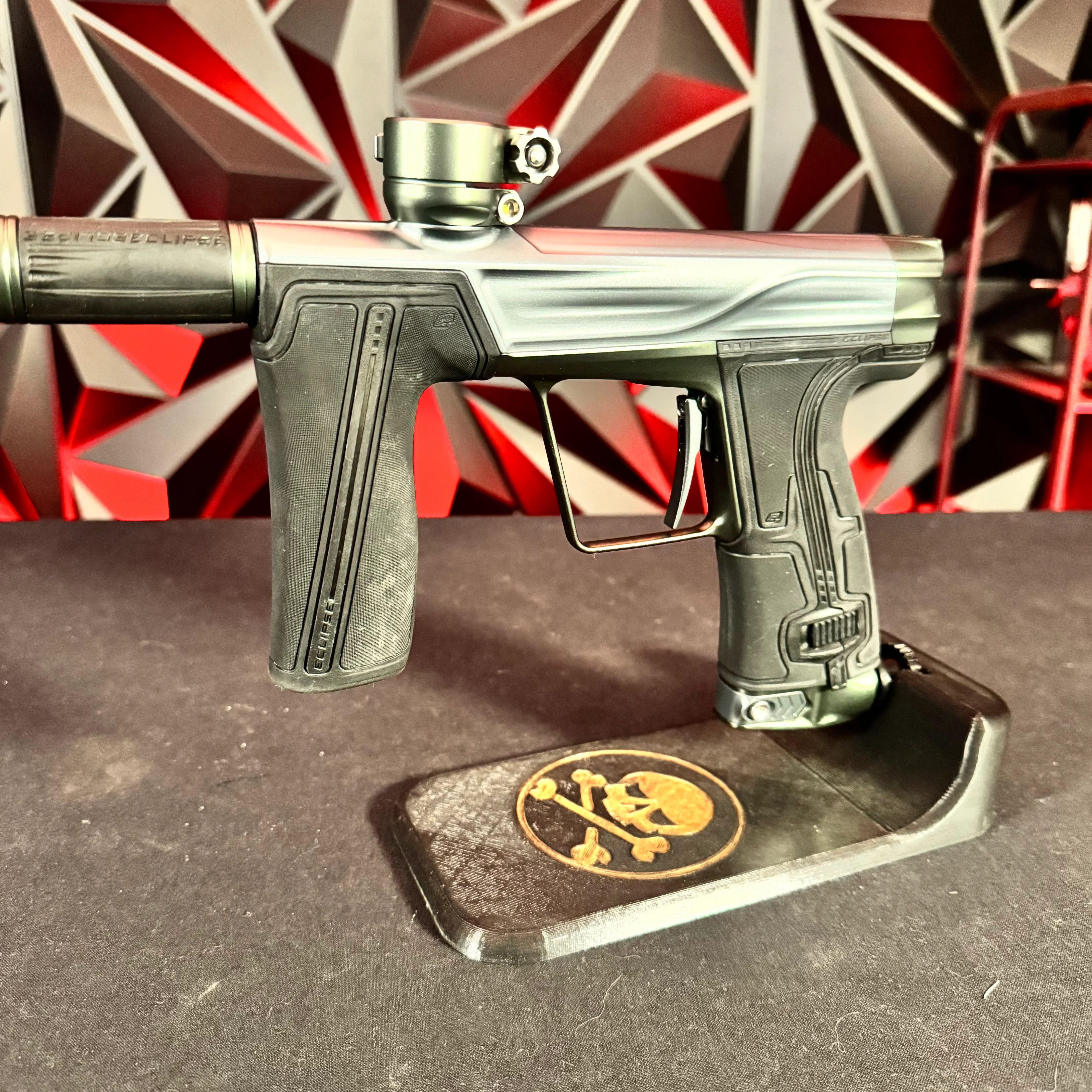 Used Planet Eclipse Geo R5 Paintball Gun - Resilience (Graphite/British Racing Green) - Image 5