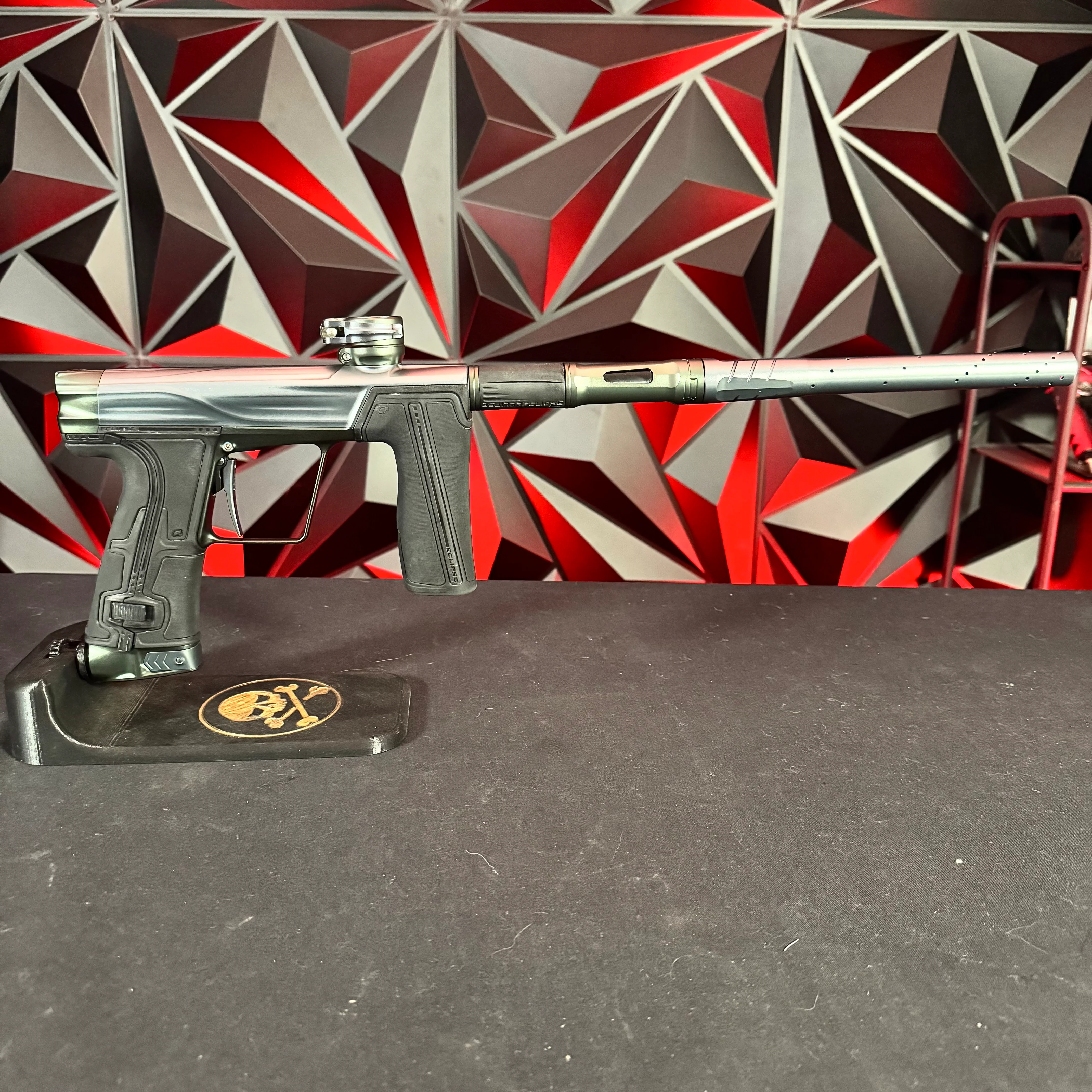 Used Planet Eclipse Geo R5 Paintball Gun - Resilience (Graphite/British Racing Green) - Image 6