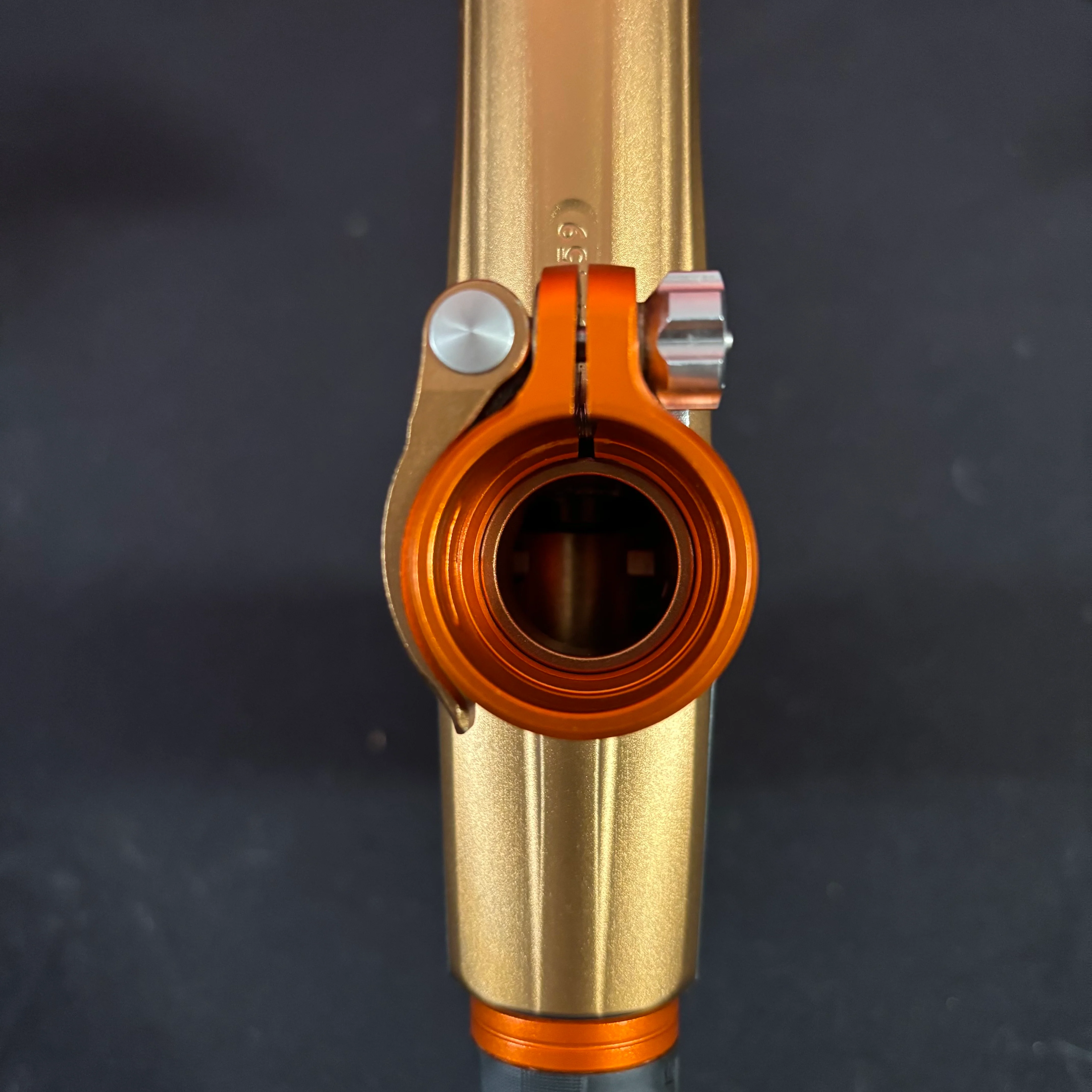 Used Planet Eclipse Geo R5 Paintball Gun - Gold/Orange - Image 9