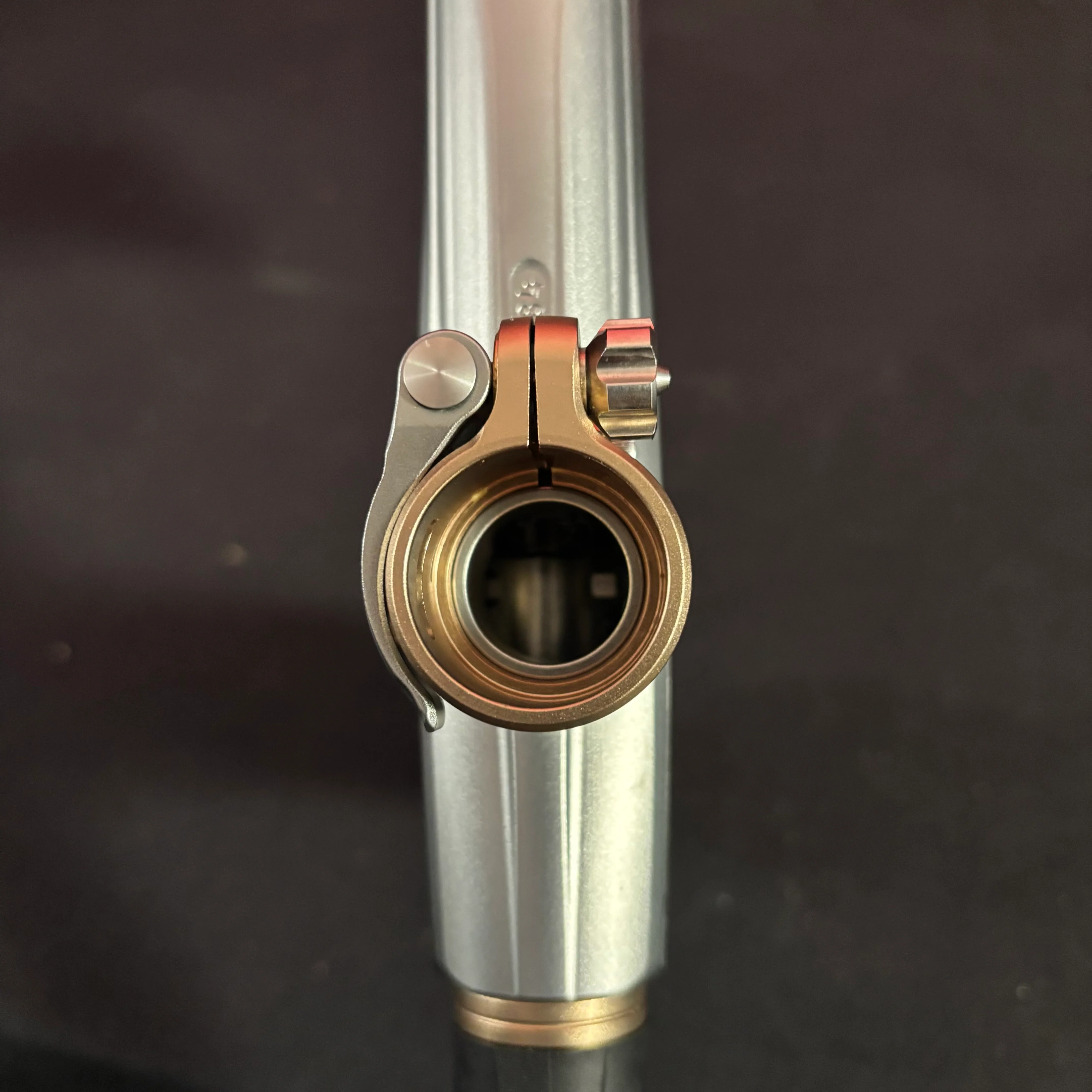 Used Planet Eclipse Geo R5 Paintball Gun - Titanium/Sandstone - Image 9