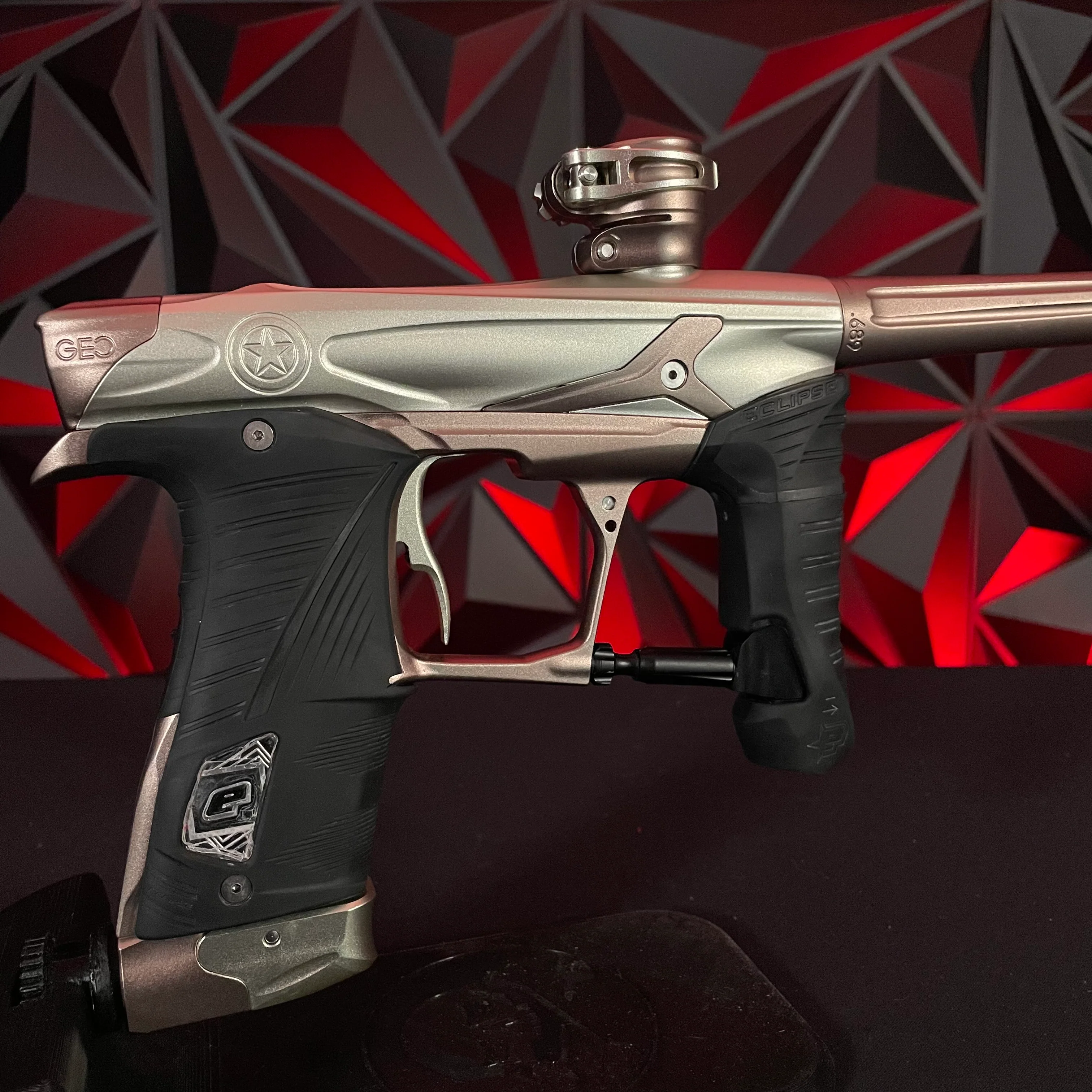 Used Planet Eclipse GI Cut Geo 3.5 Paintball Gun - Champagne/Bronze - Image 10
