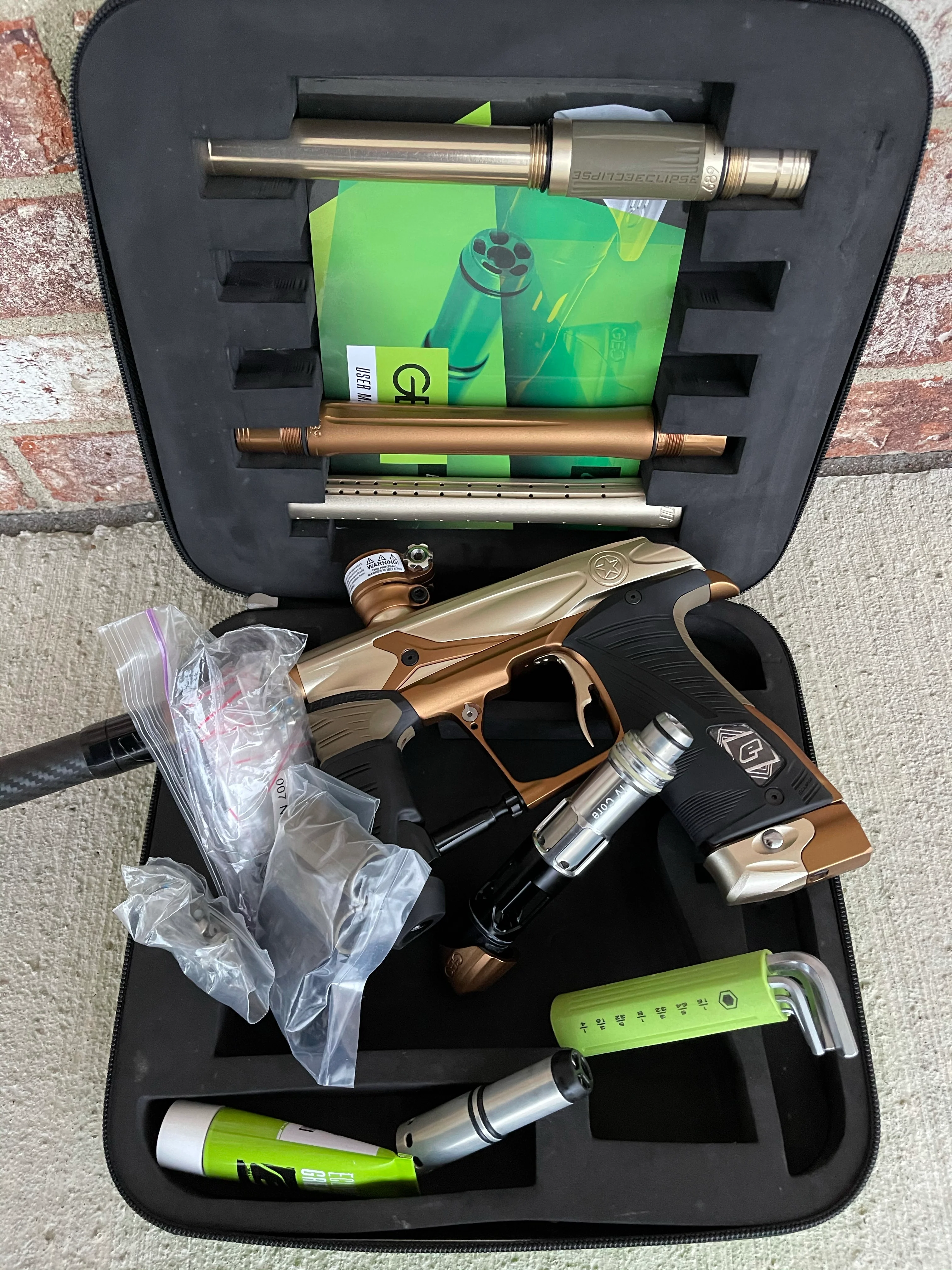 Used Planet Eclipse GI-Cut Geo 3.5 Paintball Gun - Terra - Image 5