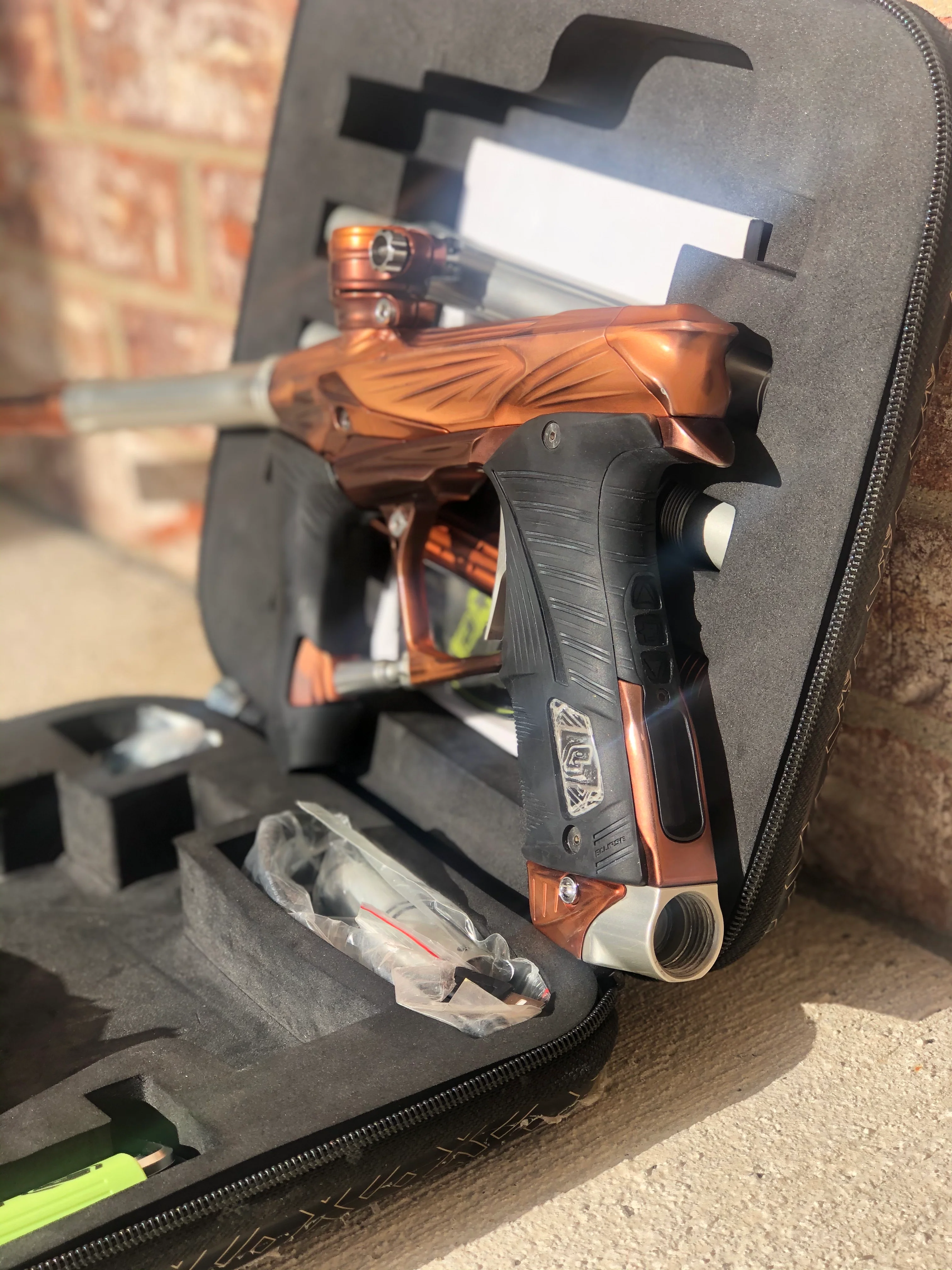 Used Planet Eclipse GSL Paintball Gun - Copper Splash Anno - Image 3