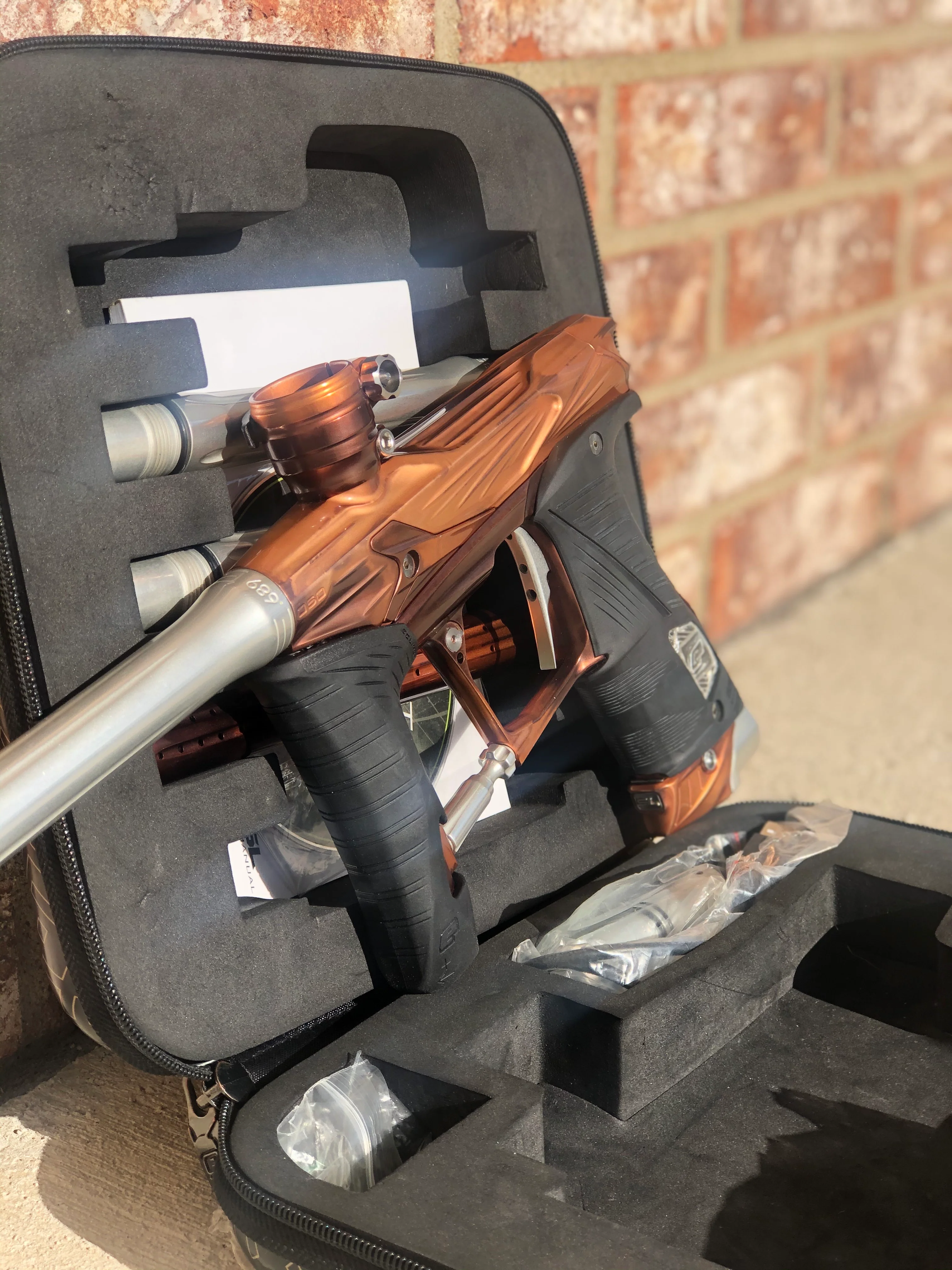 Used Planet Eclipse GSL Paintball Gun - Copper Splash Anno - Image 4