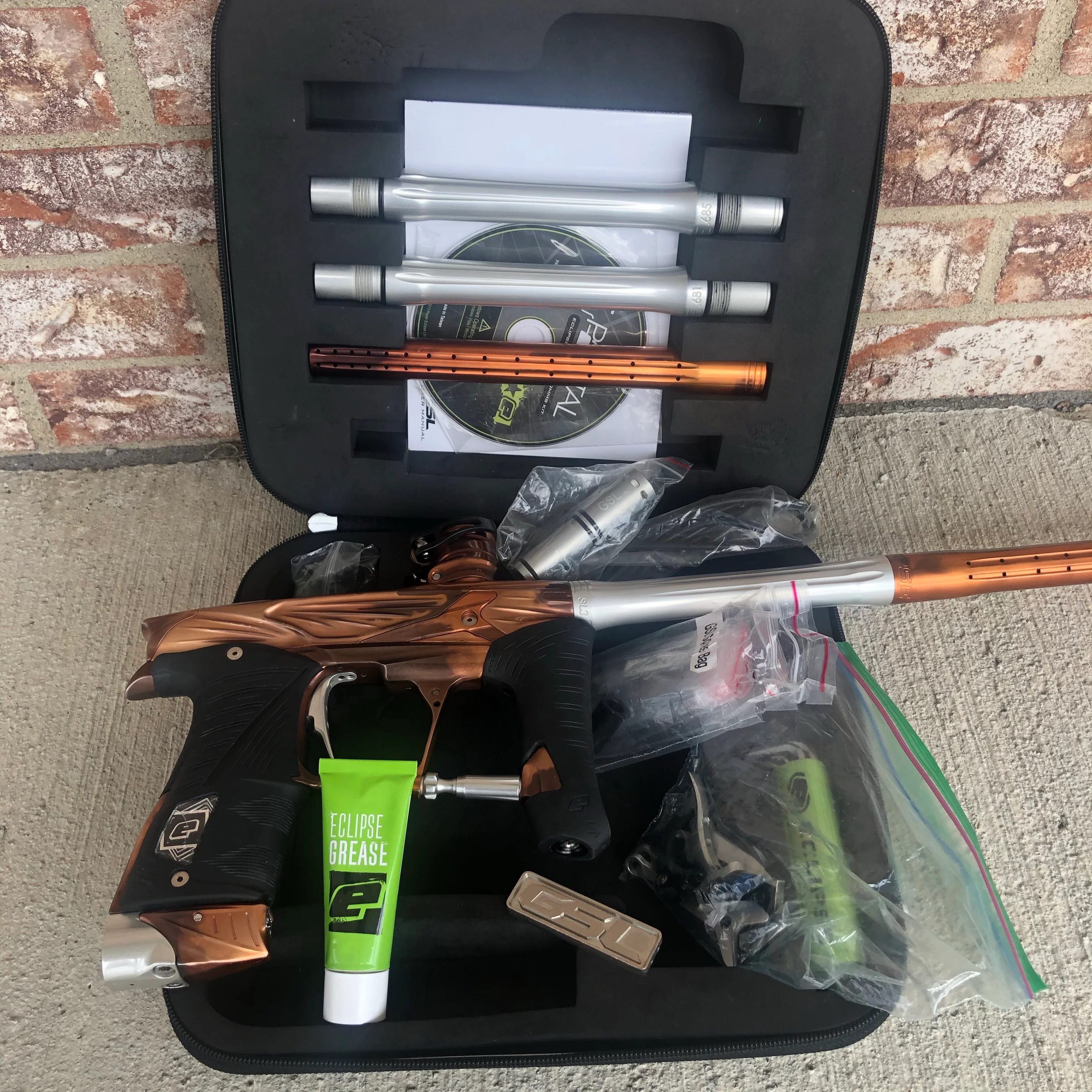 Used Planet Eclipse GSL Paintball Gun - Copper Splash Anno - Image 5