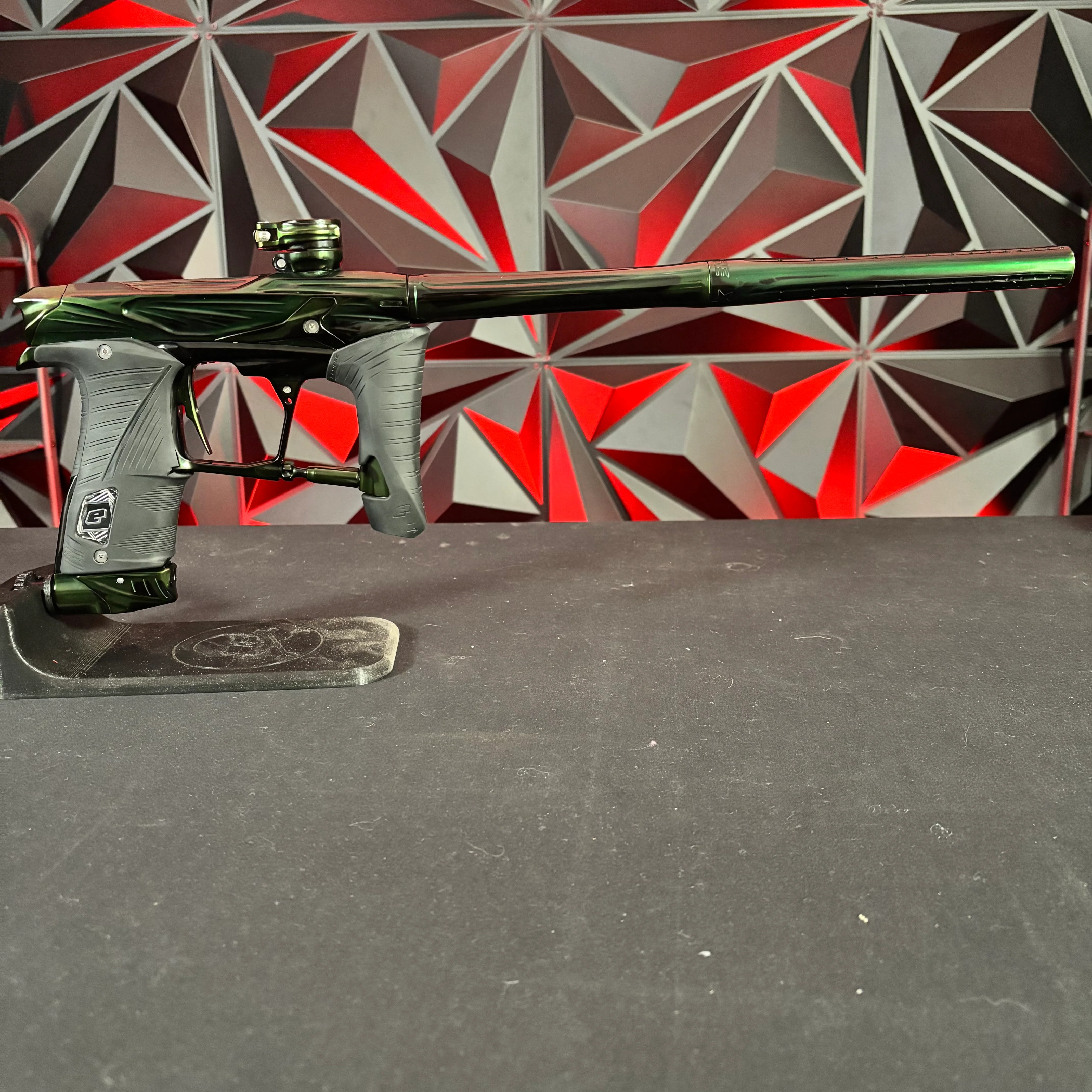 Used Planet Eclipse GSL Paintball Gun - Custom Green Acid Wash - Image 6