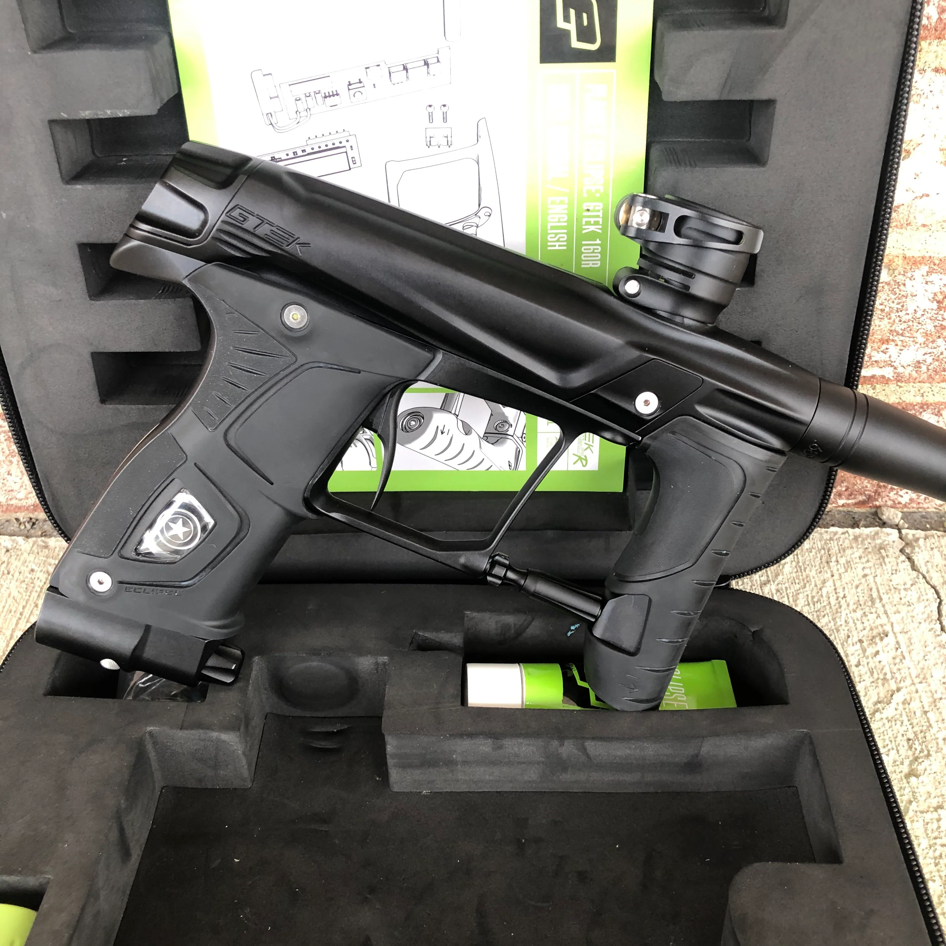 Used Planet Eclipse Gtek 160R Paintball Gun - Black - Image 2