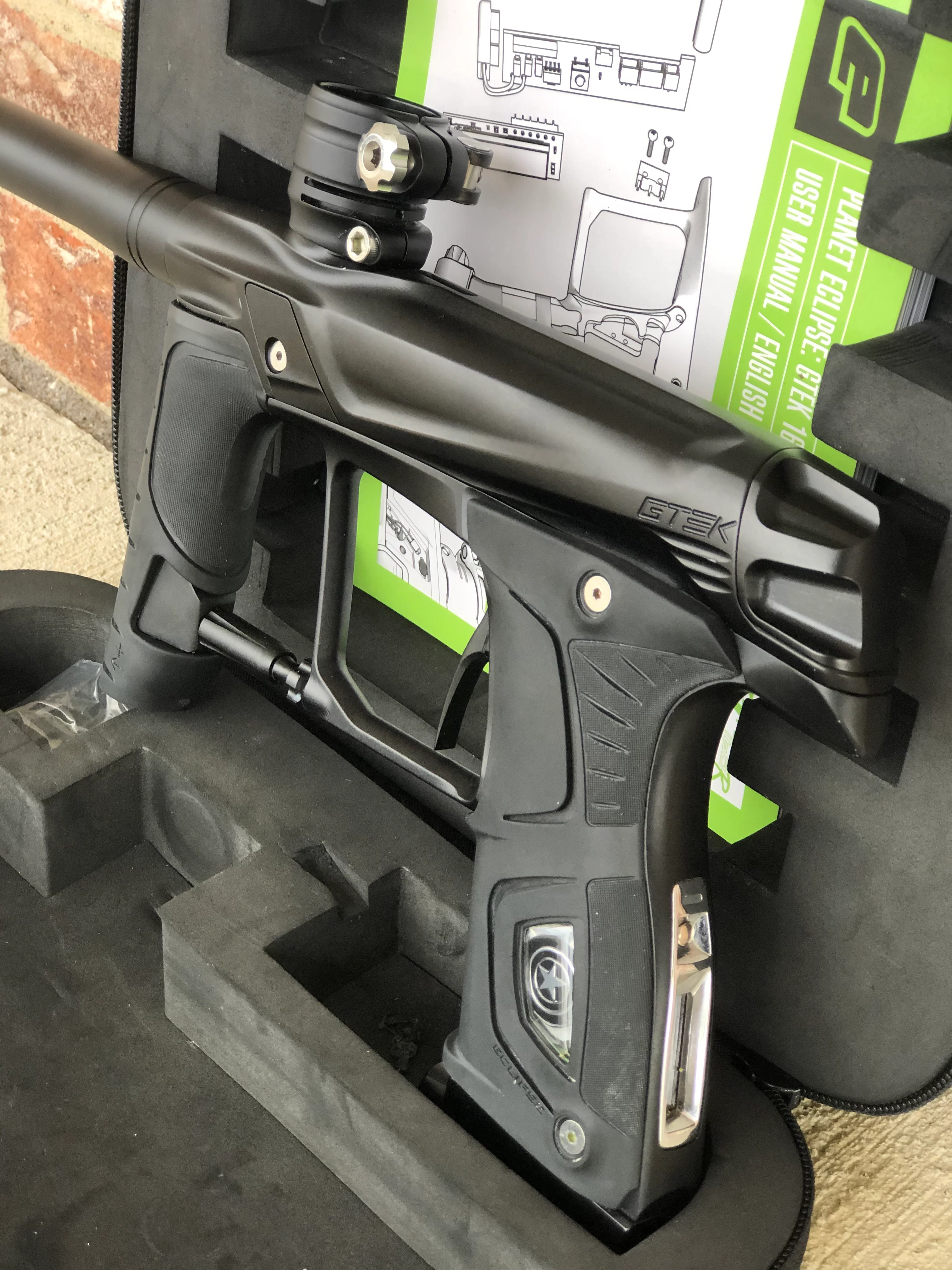 Used Planet Eclipse Gtek 160R Paintball Gun - Black - Image 3