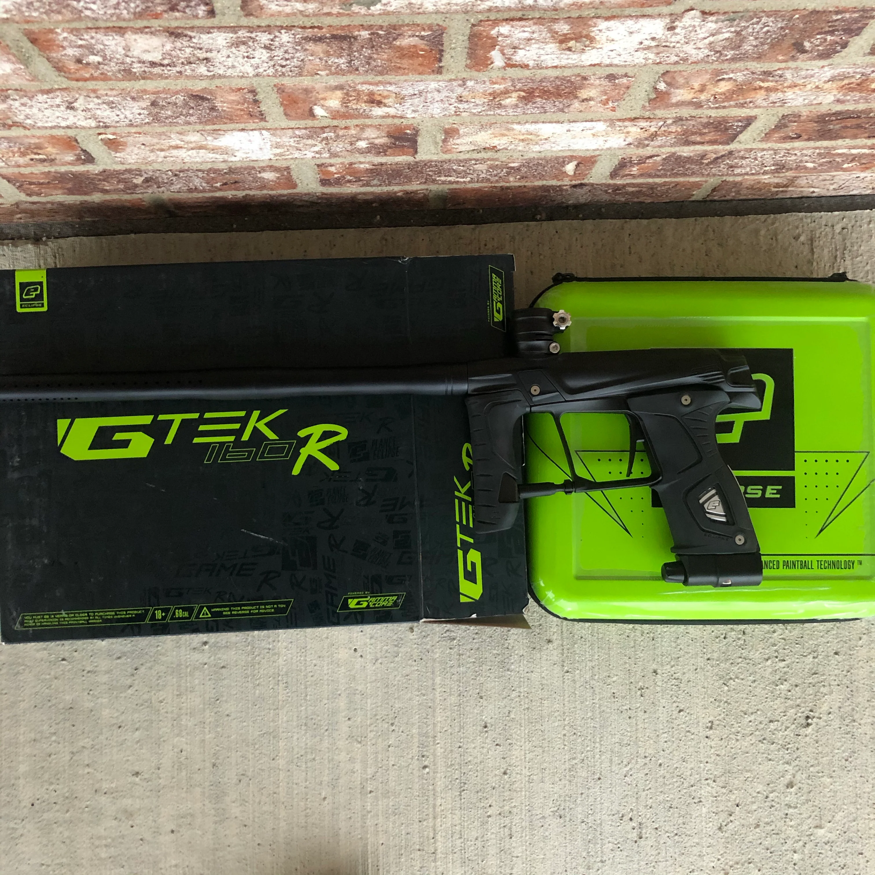 Used Planet Eclipse Gtek 160R Paintball Gun - Black - Image 9