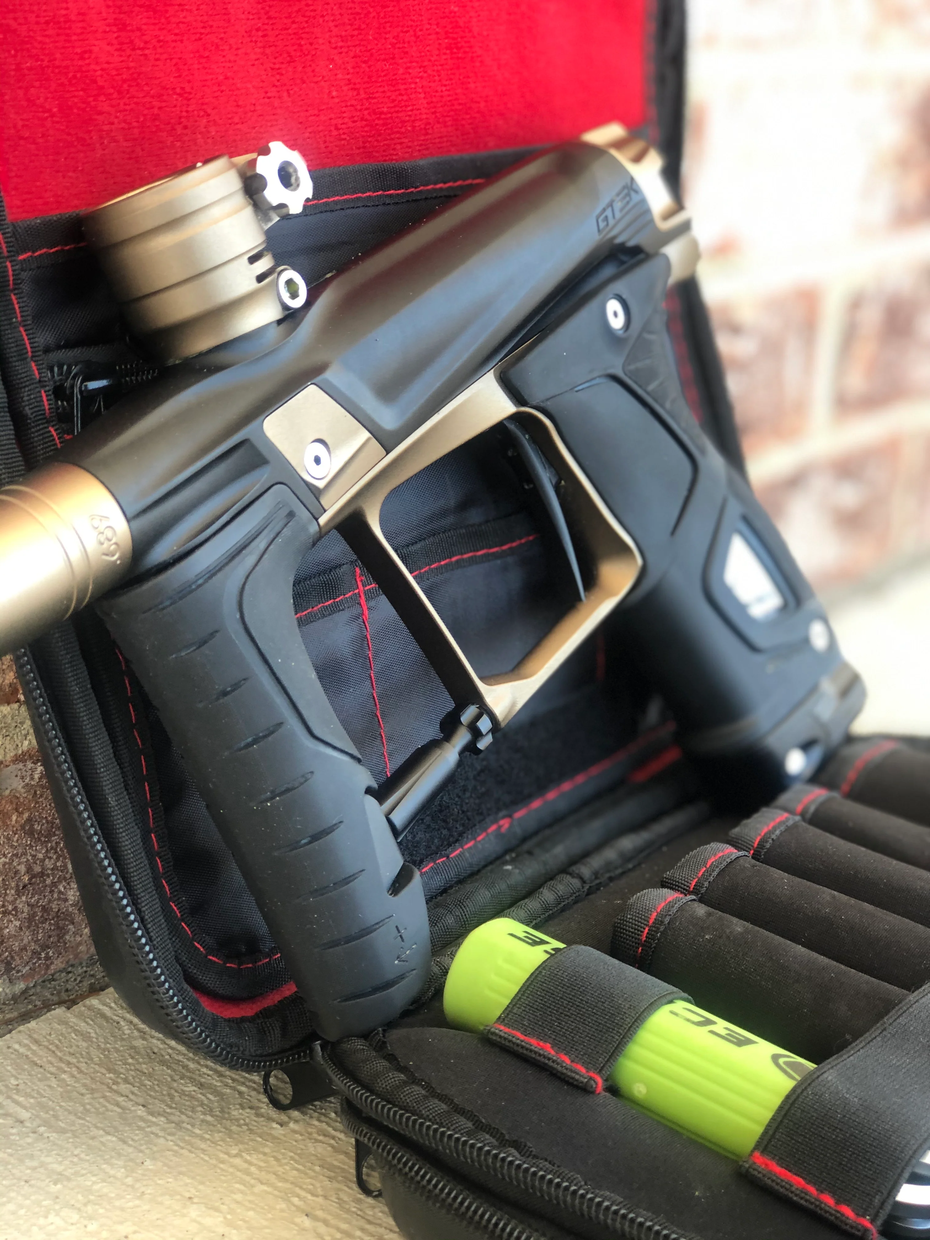 Used Planet Eclipse Gtek 160R Paintball Gun - Black/Earth - Image 2