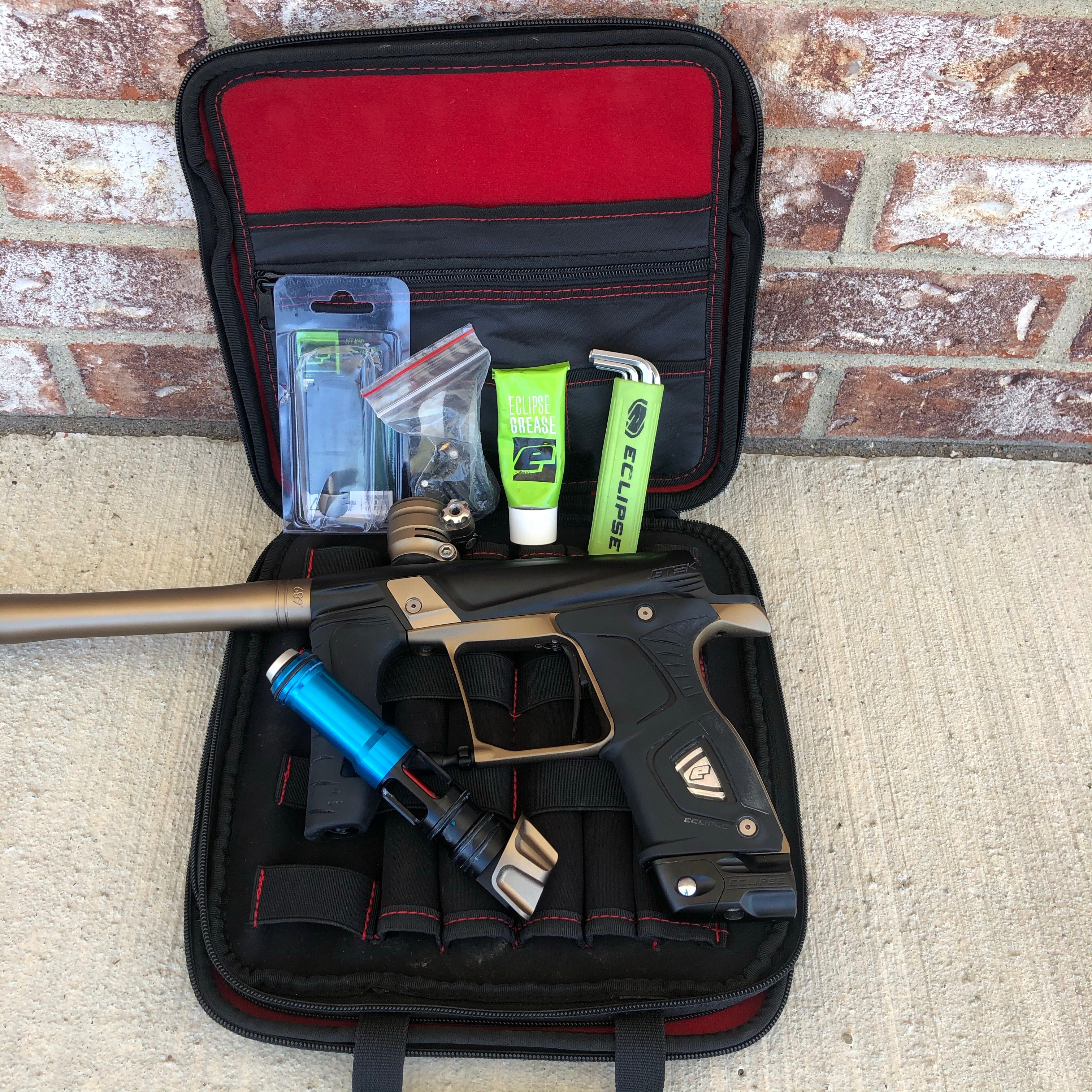 Used Planet Eclipse Gtek 160R Paintball Gun - Black/Earth - Image 6