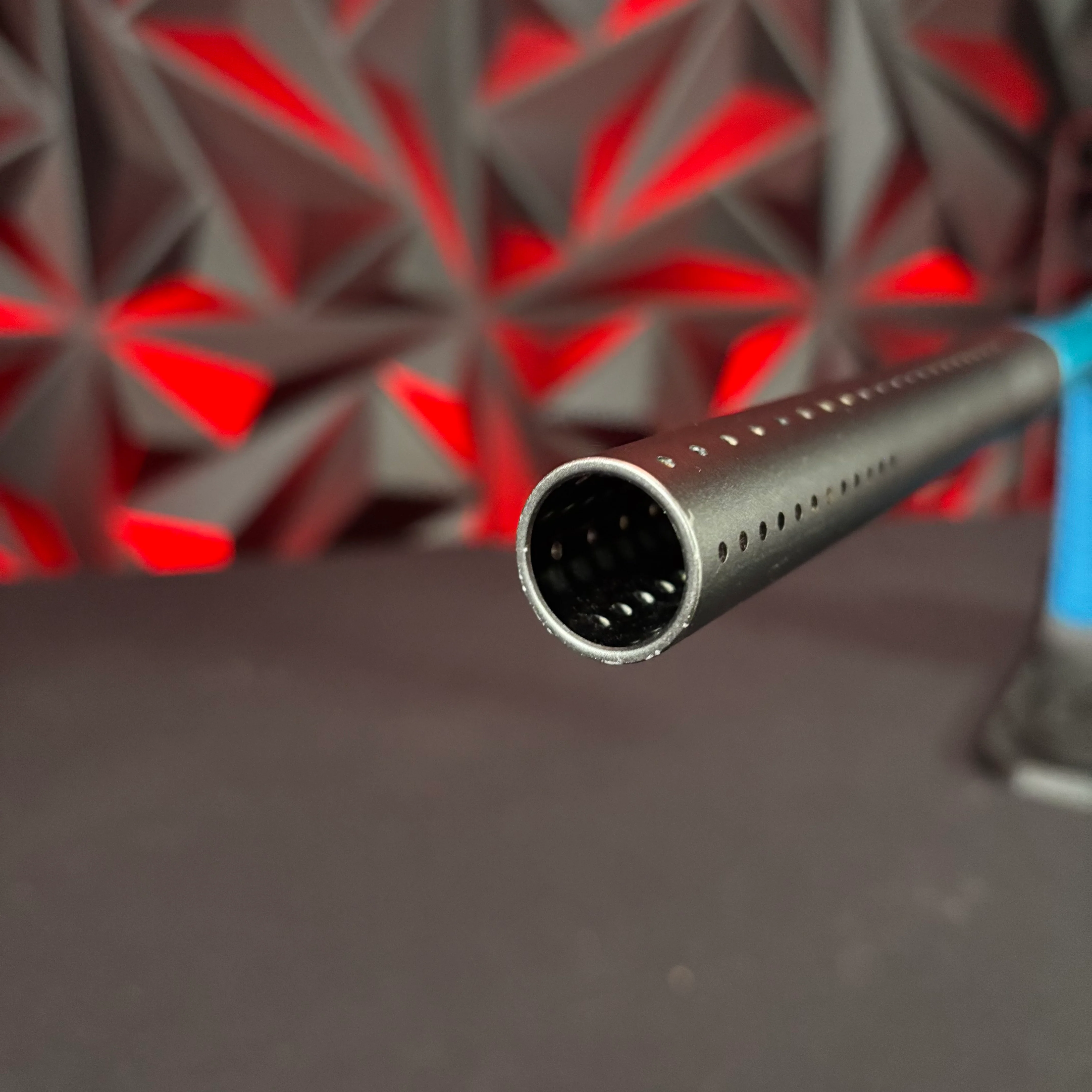 Used Planet Eclipse Gtek 170R Paintball Gun - Grey/Blue w/ Laser Engraving, Blue Grips & Deuce Trigger - Image 10