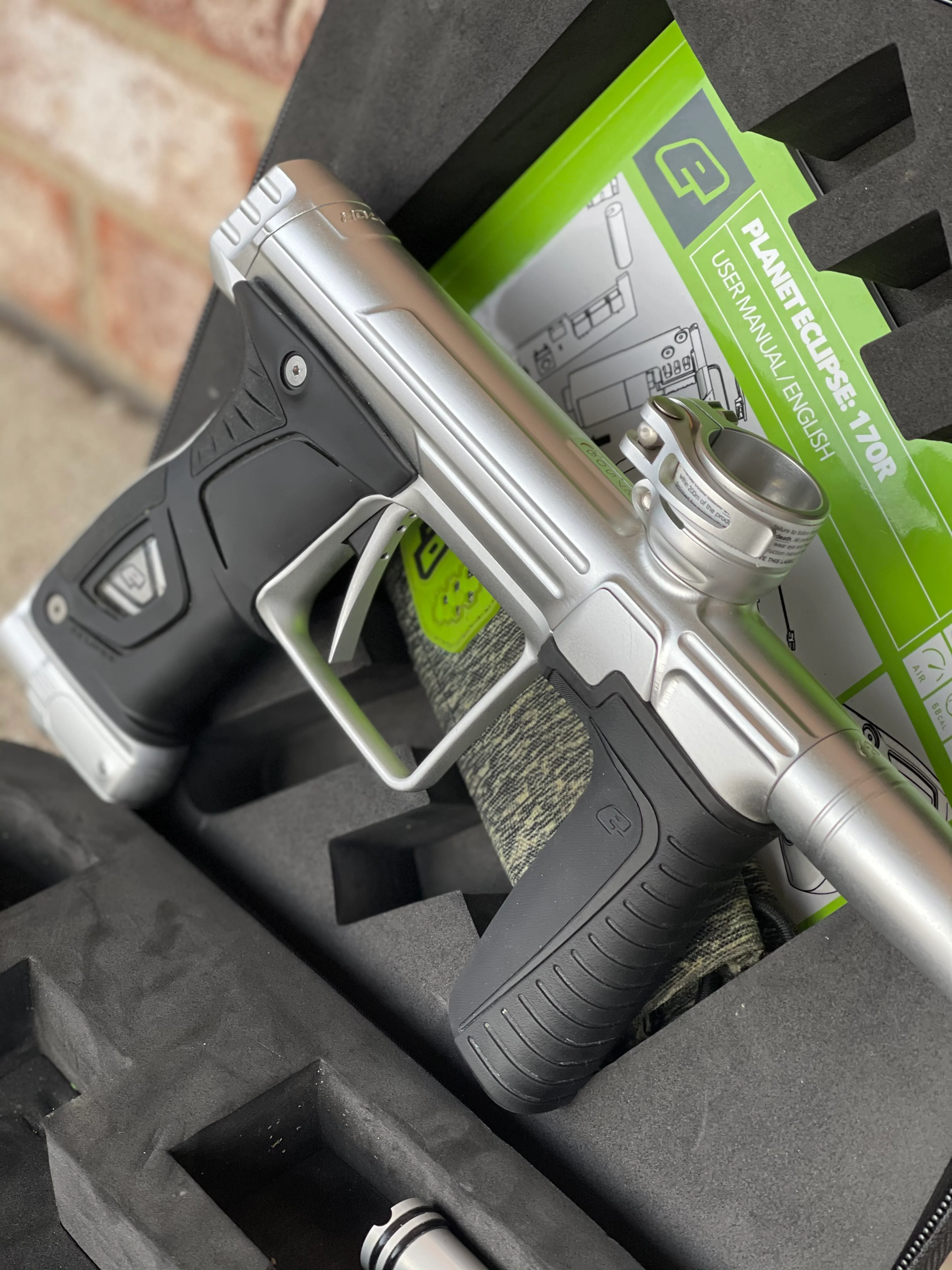 Used Planet Eclipse Gtek 170R Paintball Gun - Silver - Image 2