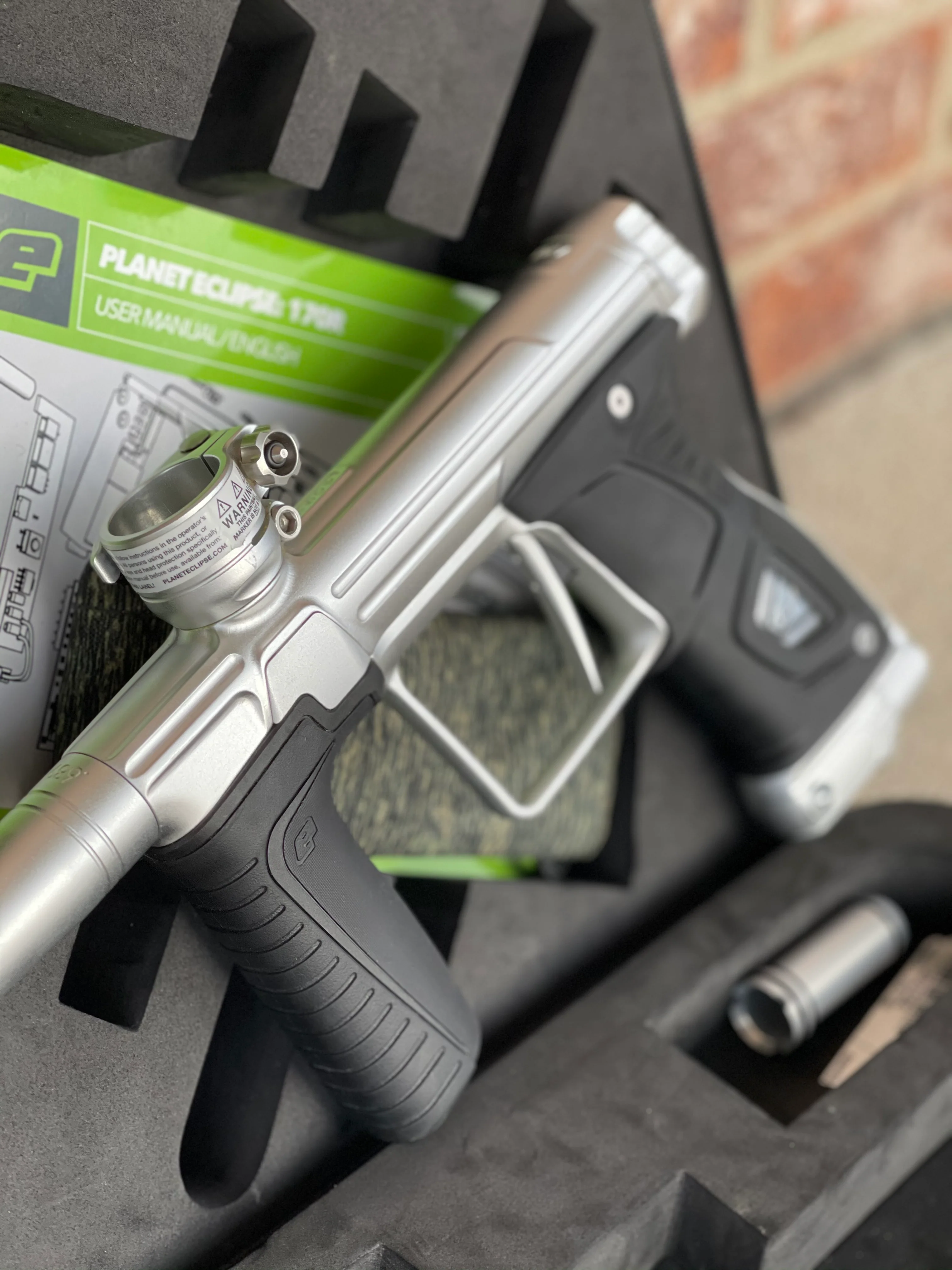 Used Planet Eclipse Gtek 170R Paintball Gun - Silver - Image 4