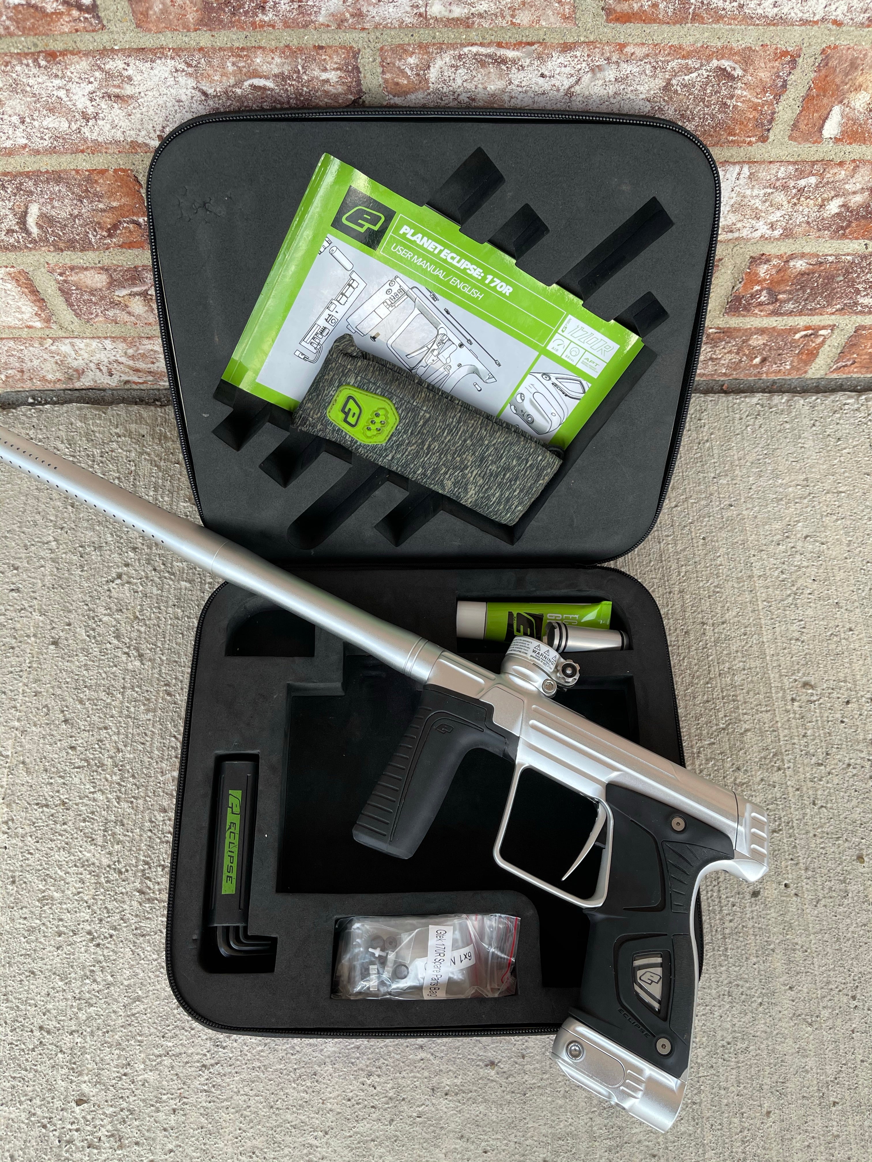Used Planet Eclipse Gtek 170R Paintball Gun - Silver - Image 5