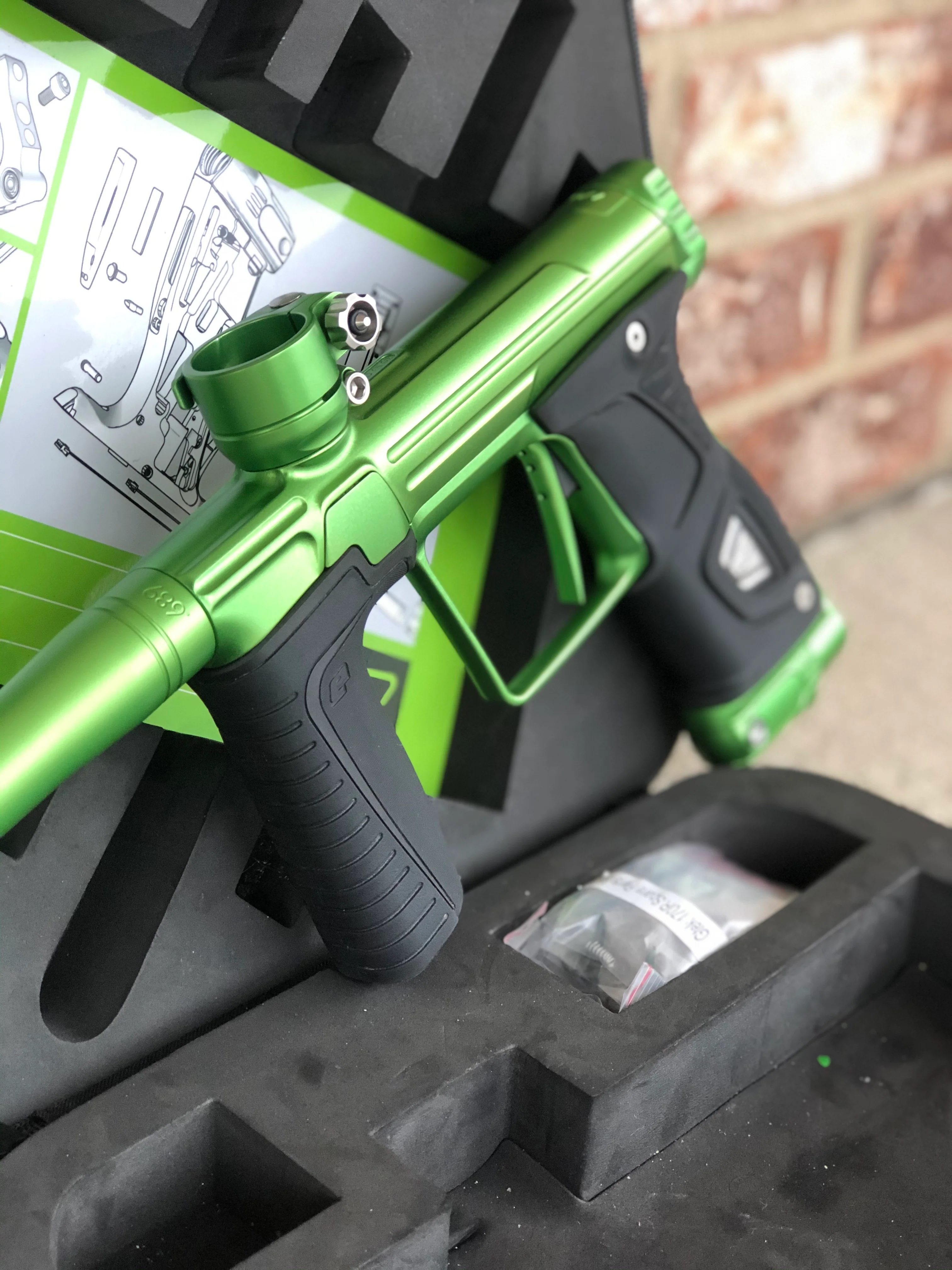 Used Planet Eclipse Gtek 170R Paintball Gun - Sour Apple - Image 4