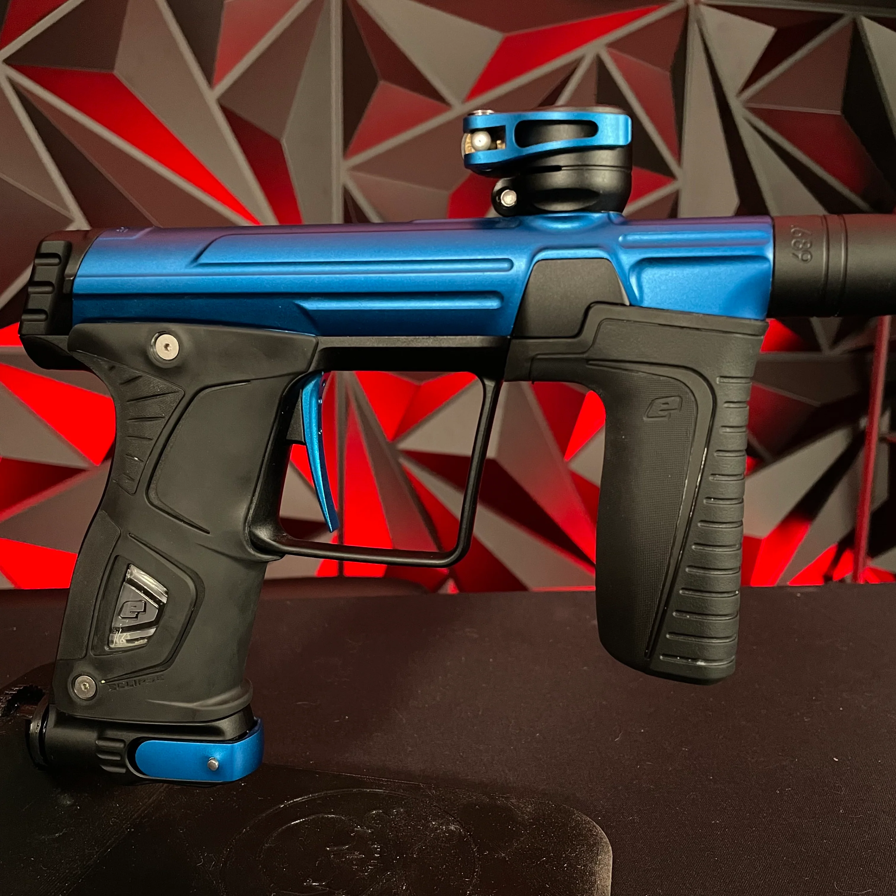 Used Planet Eclipse Gtek 170R Paintball Marker - Blue/Black - Image 4