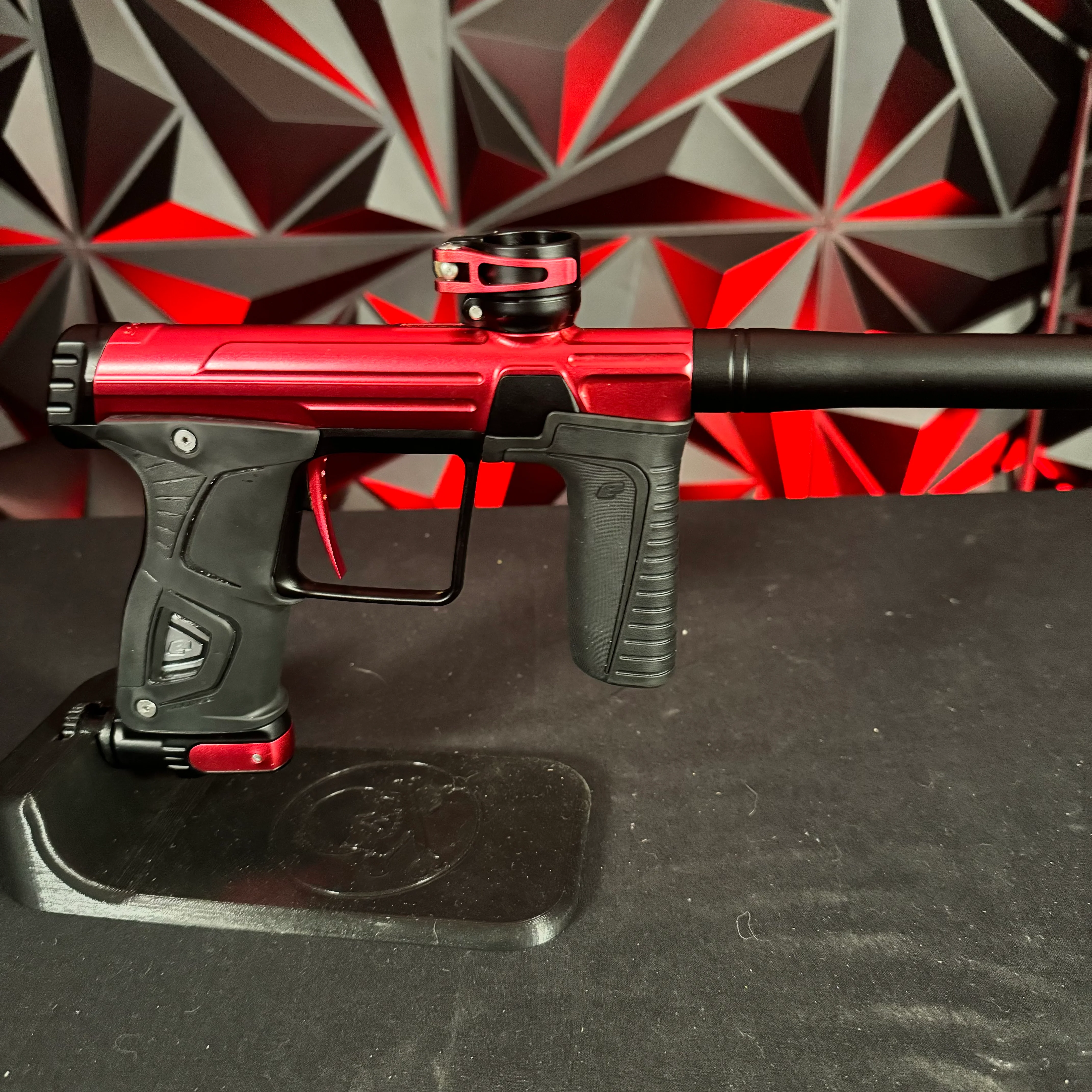 Used Planet Eclipse Gtek 170R Paintball Marker - Red/Black - Image 4